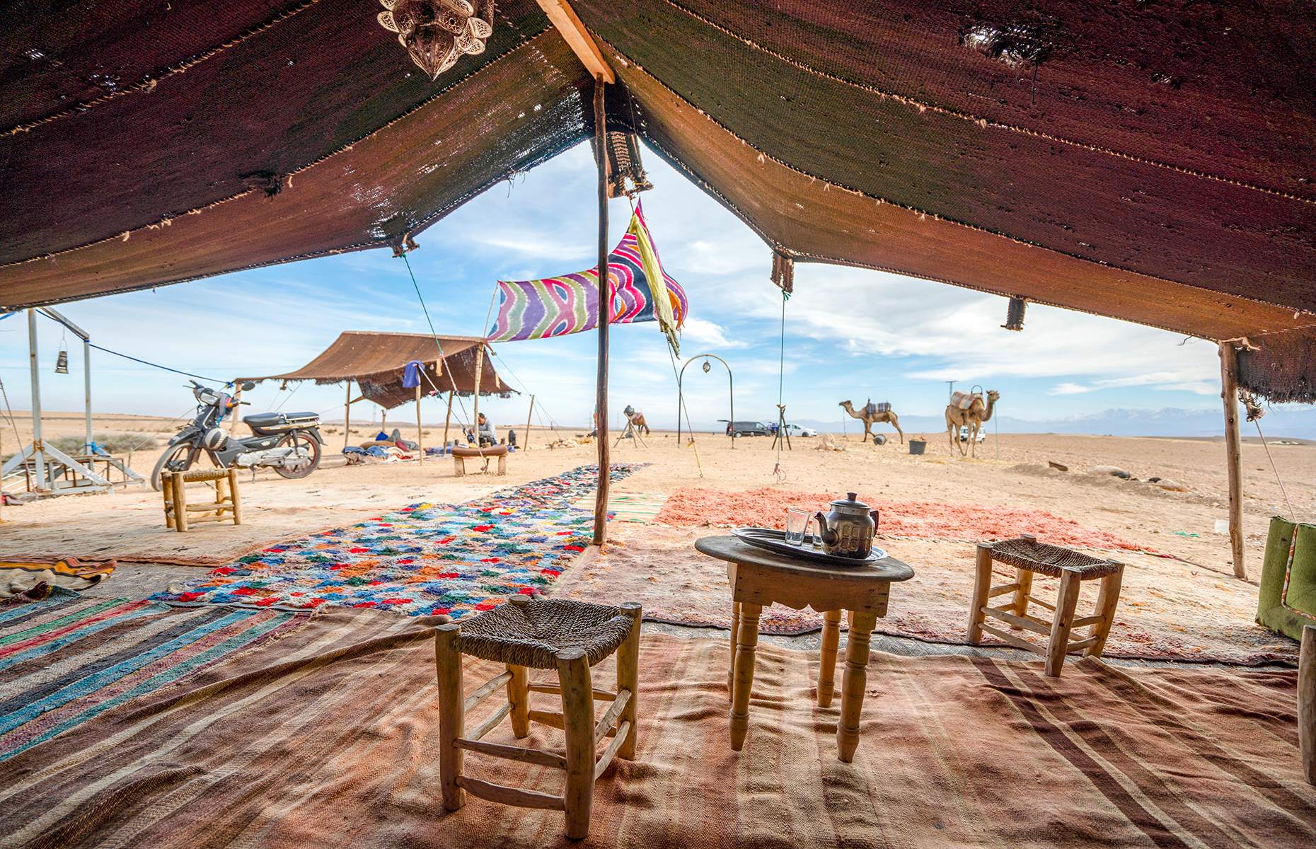 Bedouin camp in Agafay Desert (Image: Sopotnicki/Shutterstock)