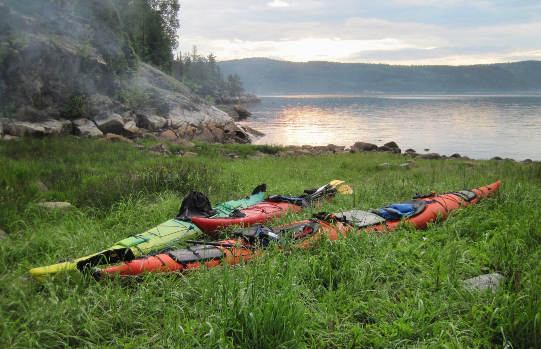 Canoes in Saguenay Fjord National Park (Image: ian Tessier/Shutterstock)