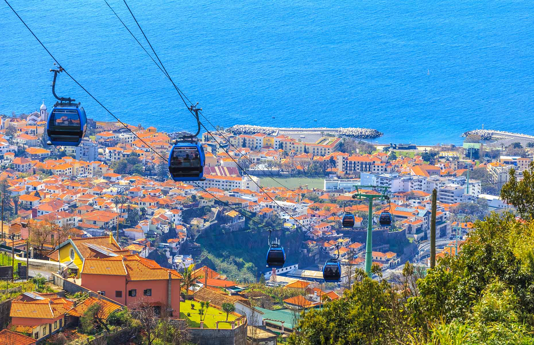 Funchal cable cars (Image: Cristian Mircea Balate/Shutterstock)