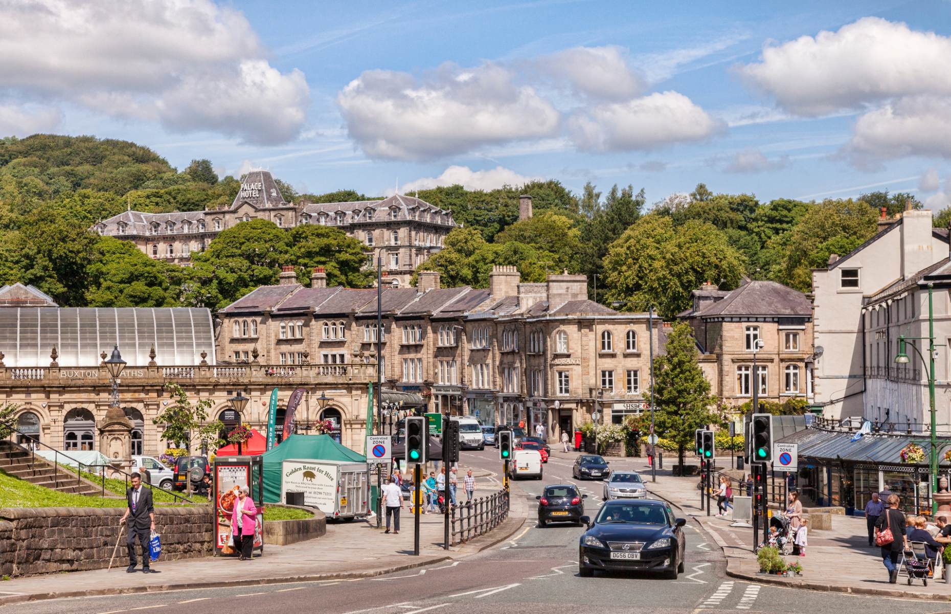 The Peak District town of Buxton (image: travellight/Shutterstock)