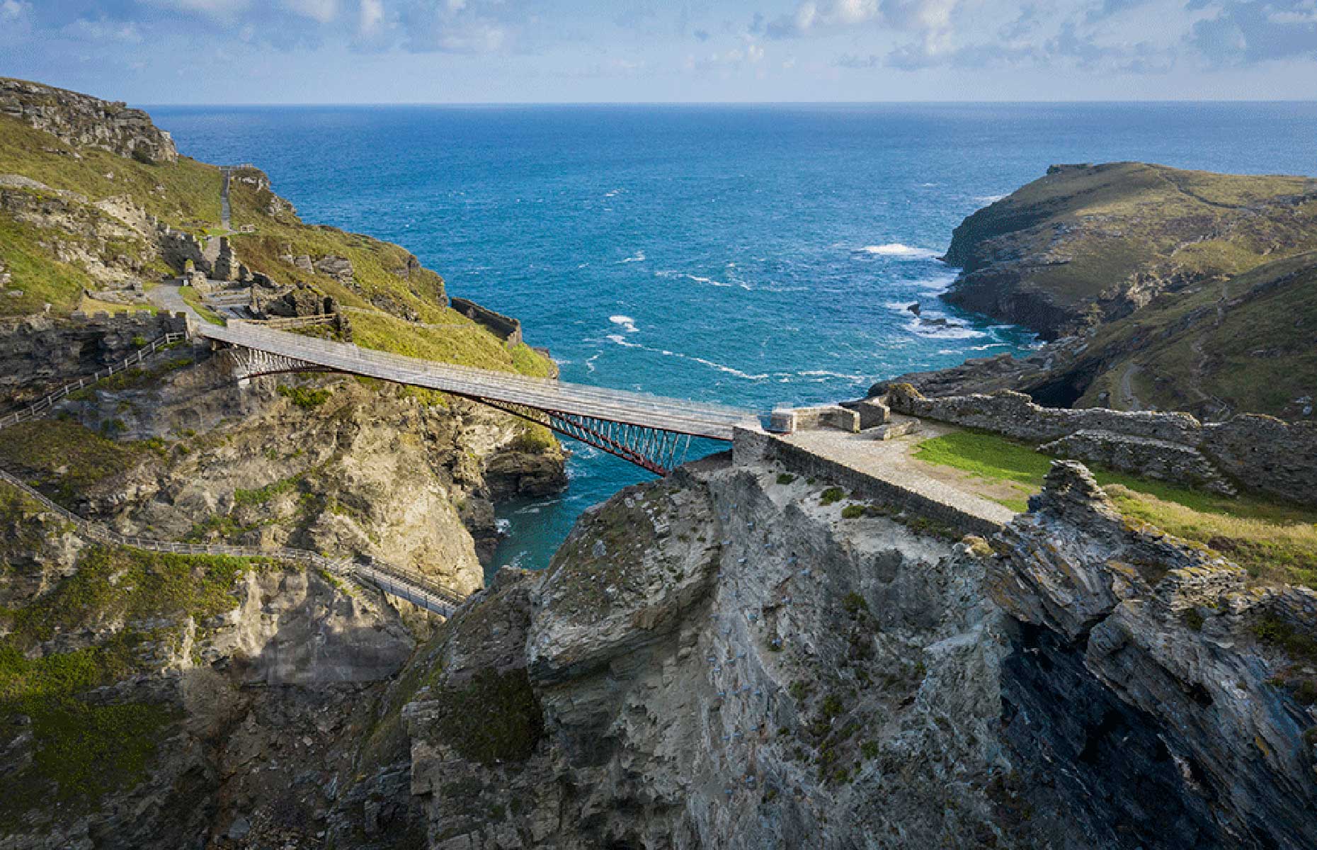 Tintagel Bridge (Image: English Heritage)