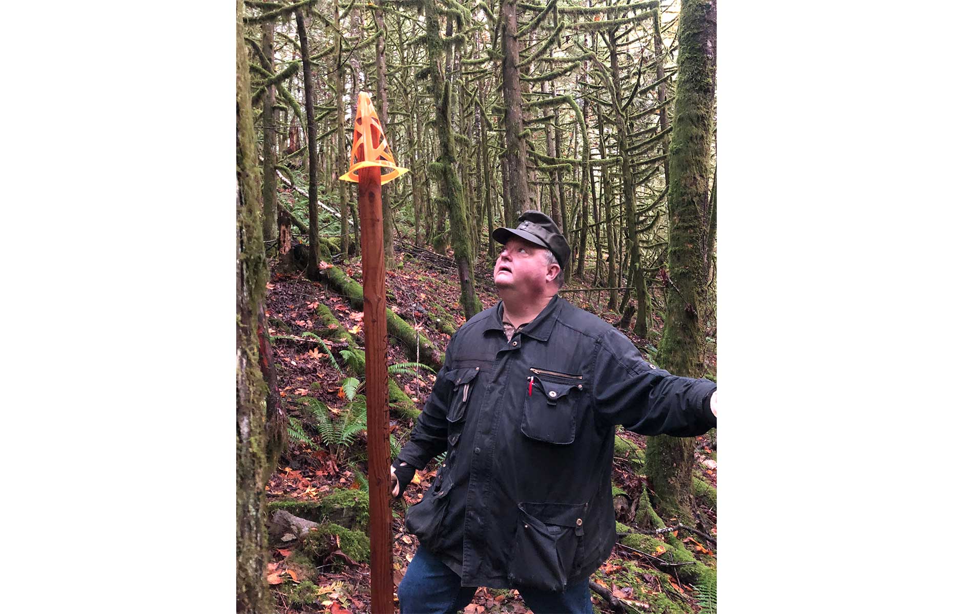 Thomas Steenburg, Sasquatch tour guide (Image courtesy of Lizzie Pook)