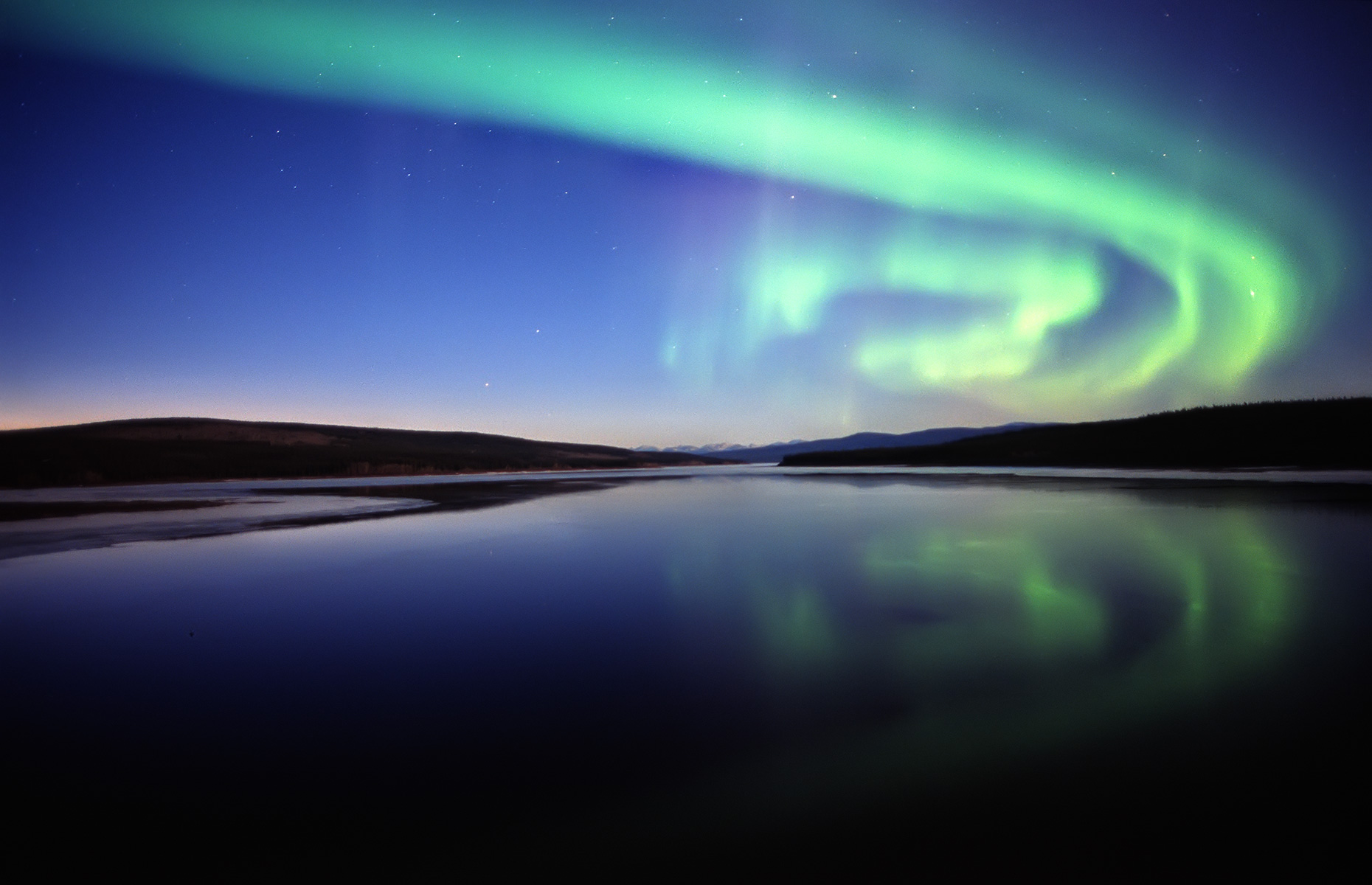 Northern Lights in Yukon, Canada (Image: Government of Yukon/Robert Postma)