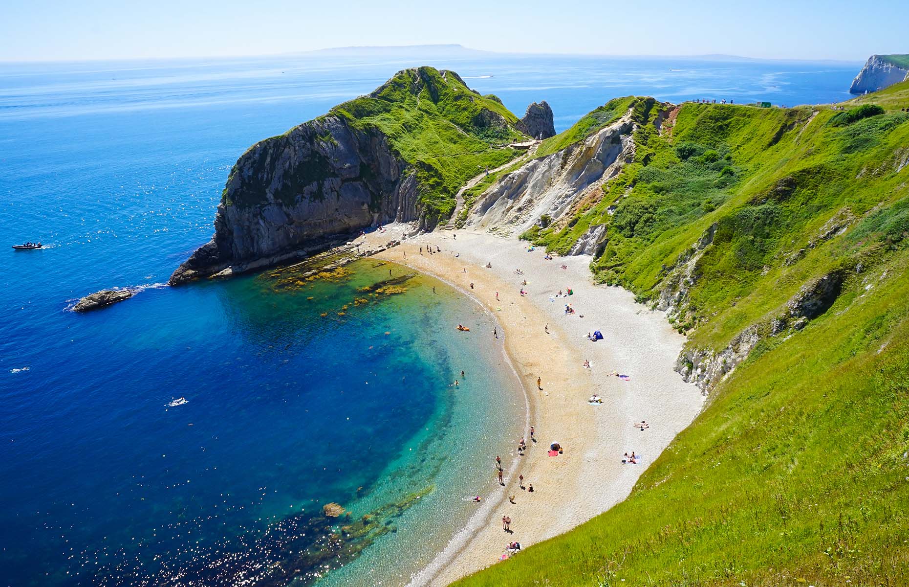 Lulworth Cove in Dorset (Image: Inspired By Maps/Shutterstock)