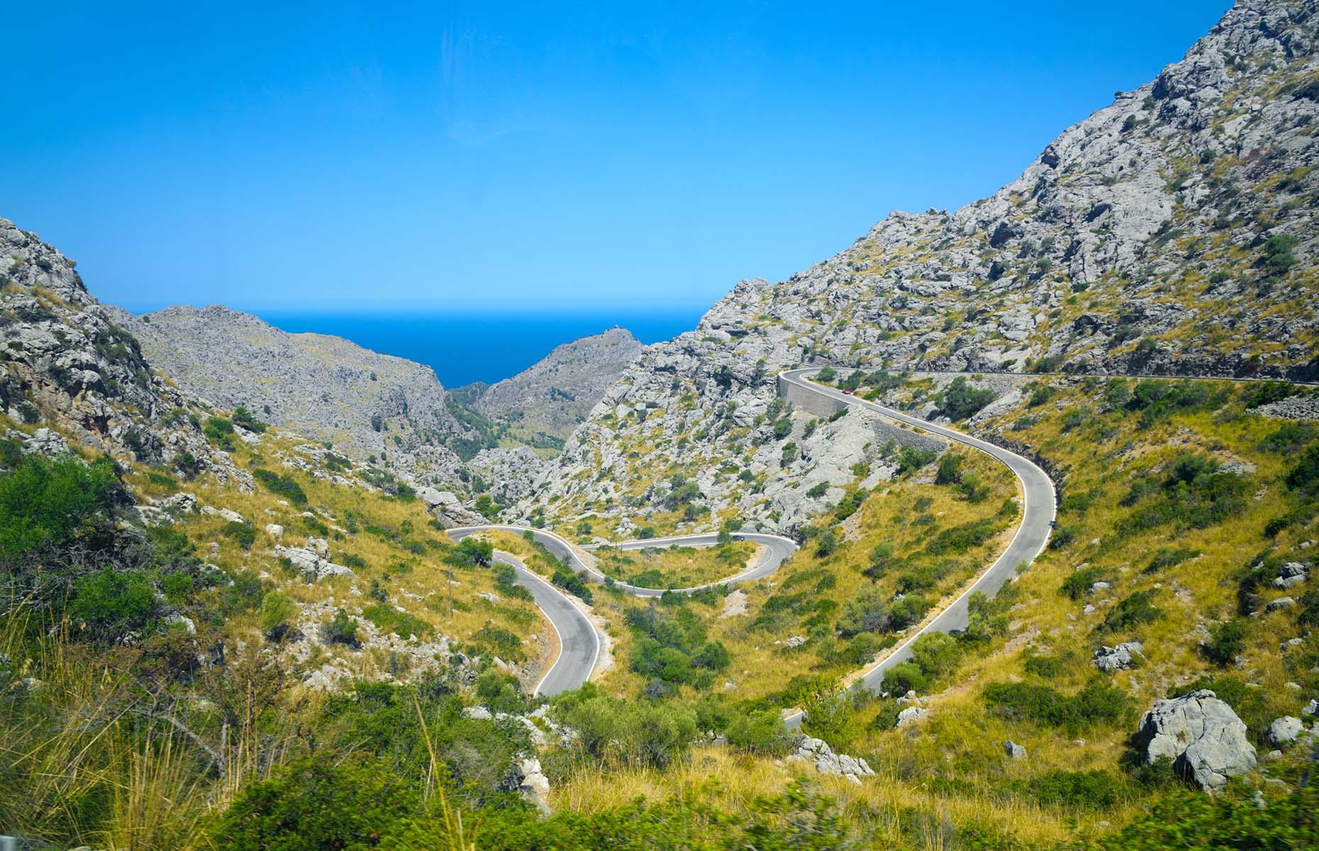 Serra de Tramuntana route MA-10 in Mallorca (Image: Andrew Buckin/Shutterstock)