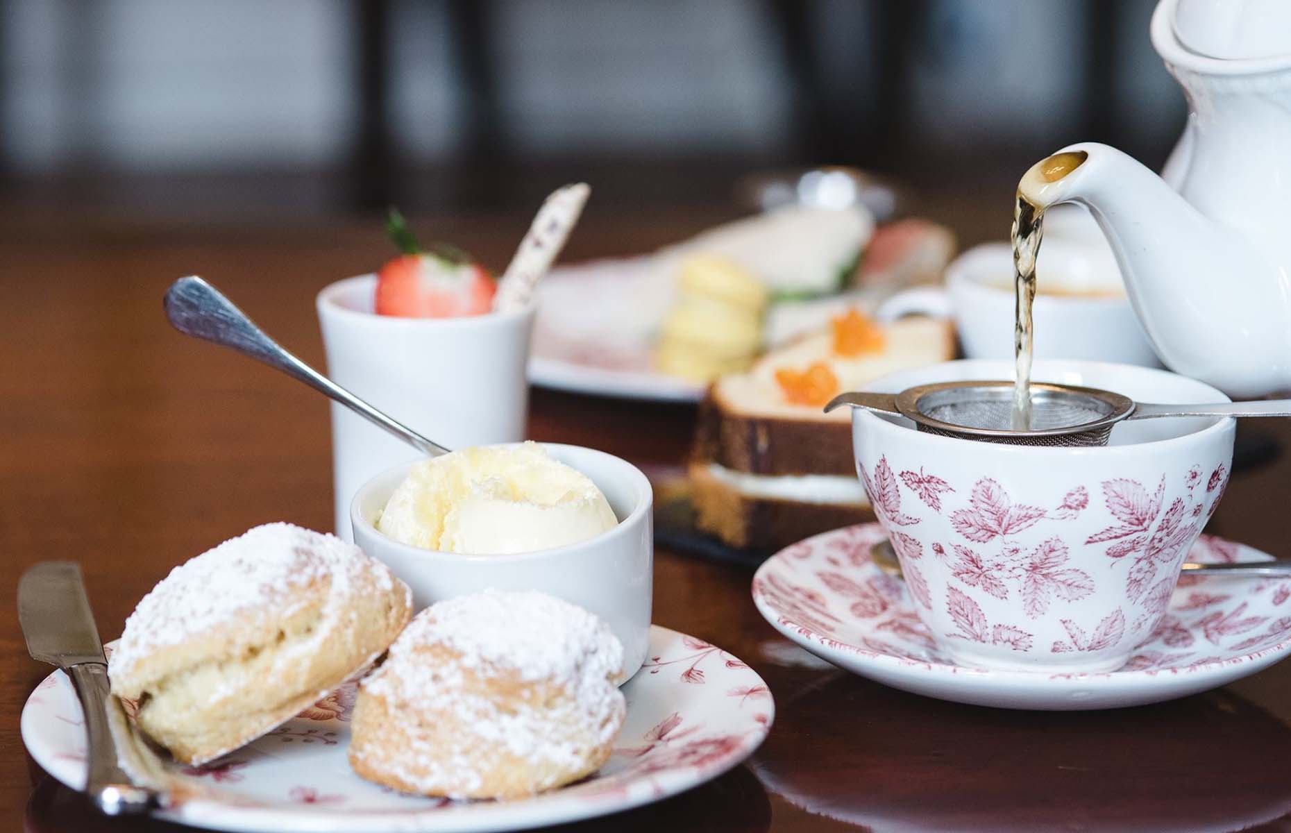 Afternoon tea at The Feathers (Image: Feathers Hotel Woodstock/Facebook)