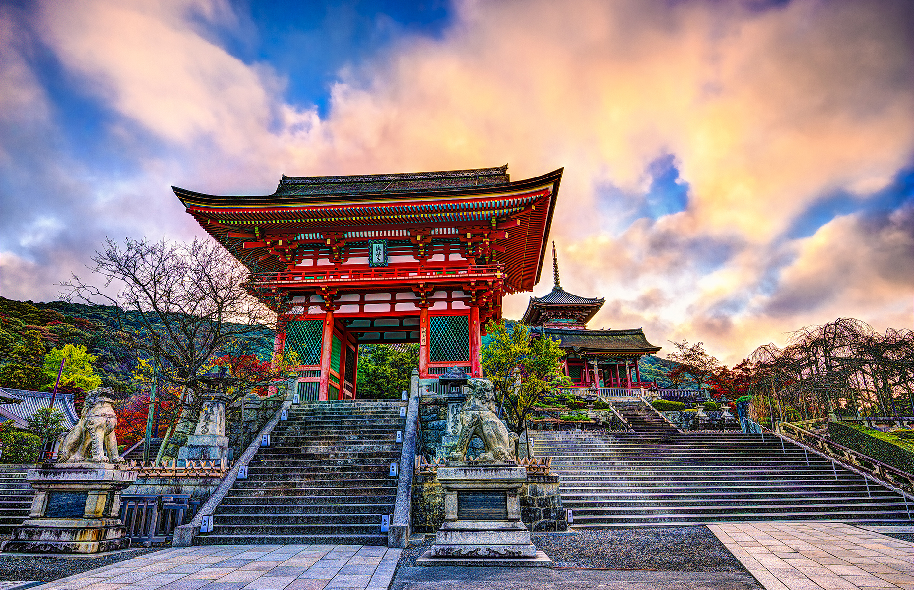Kiyomizu-dera Temple, Kyoto, Japan. (Image: ESB Professional/Shutterstock)