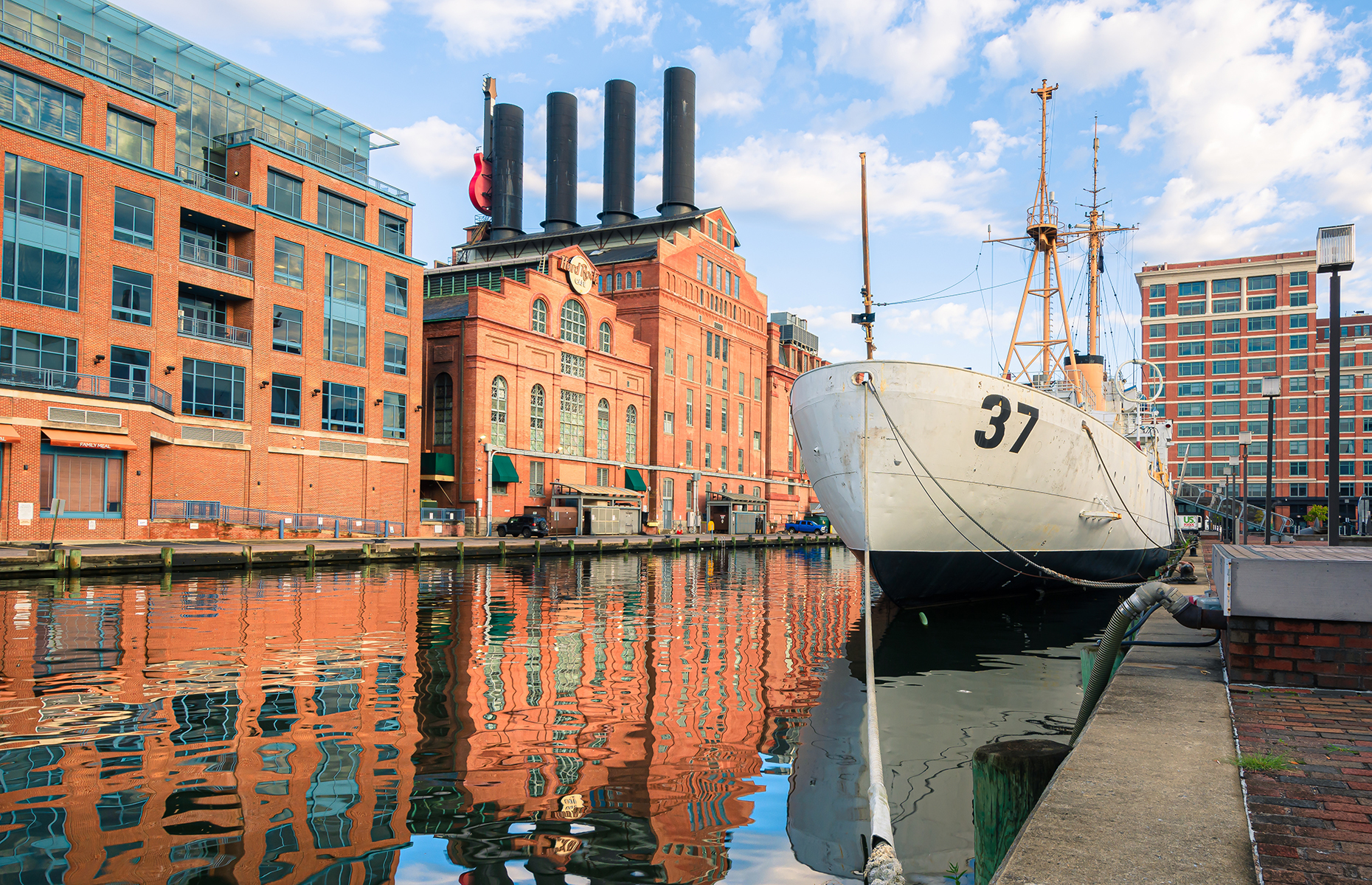 Inner Harbor, Baltimore. (Image: Chansak Joe/Shutterstock)