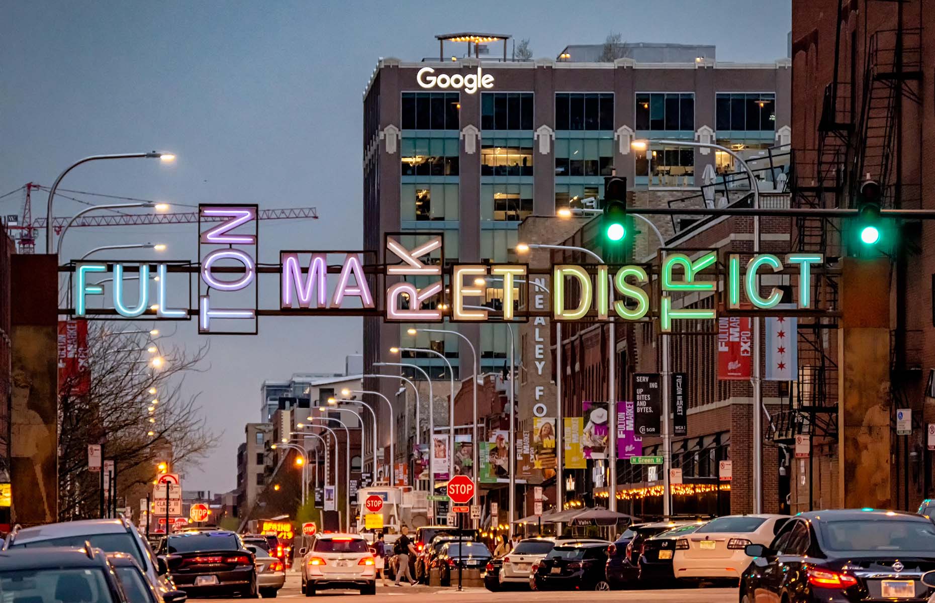 Fulton Market, Chicago (Image: Antwon McMullen/Alamy)