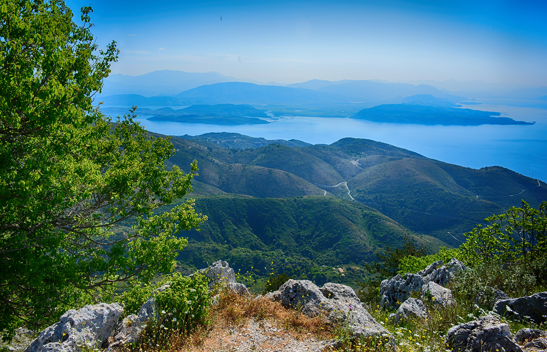 Mount Pantokrator, Corfu, Greece. (Image: PawelKusek/Shutterstock)