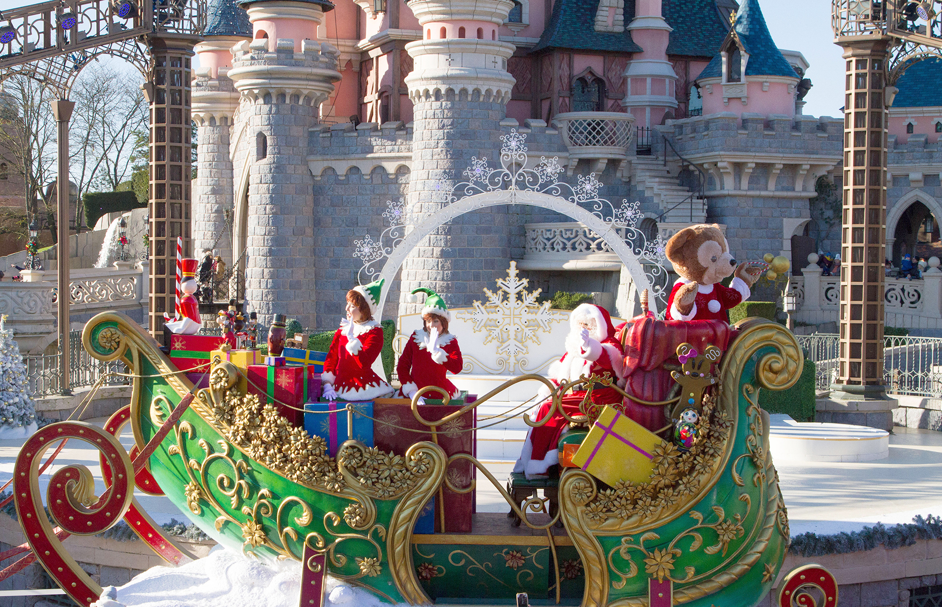 Disneyland Paris in November. (Image: Center Parcs Europe/Facebook)