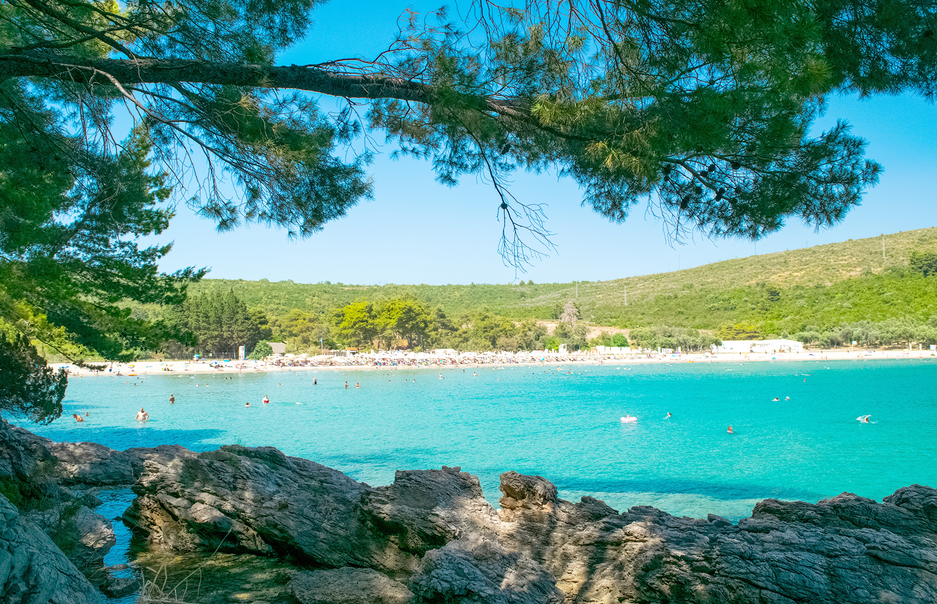 Plavi Horizonti beach, Montenegro. (Image: carmina/Shutterstock)