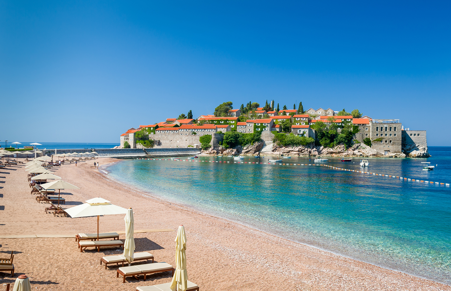 Sveti Stefan marina, Montenegro. (Image: Nikiforov Alexander/Shutterstock)