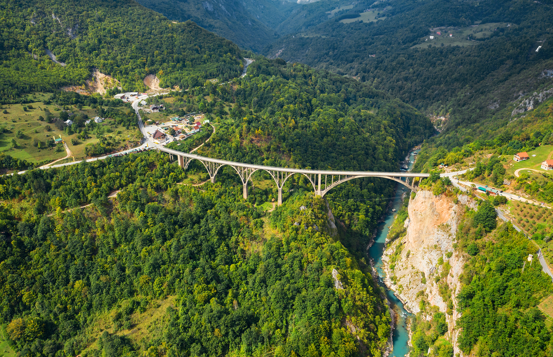 Tara River Canyon, Montenegro. (Image: S. Tatiana/Shutterstock)