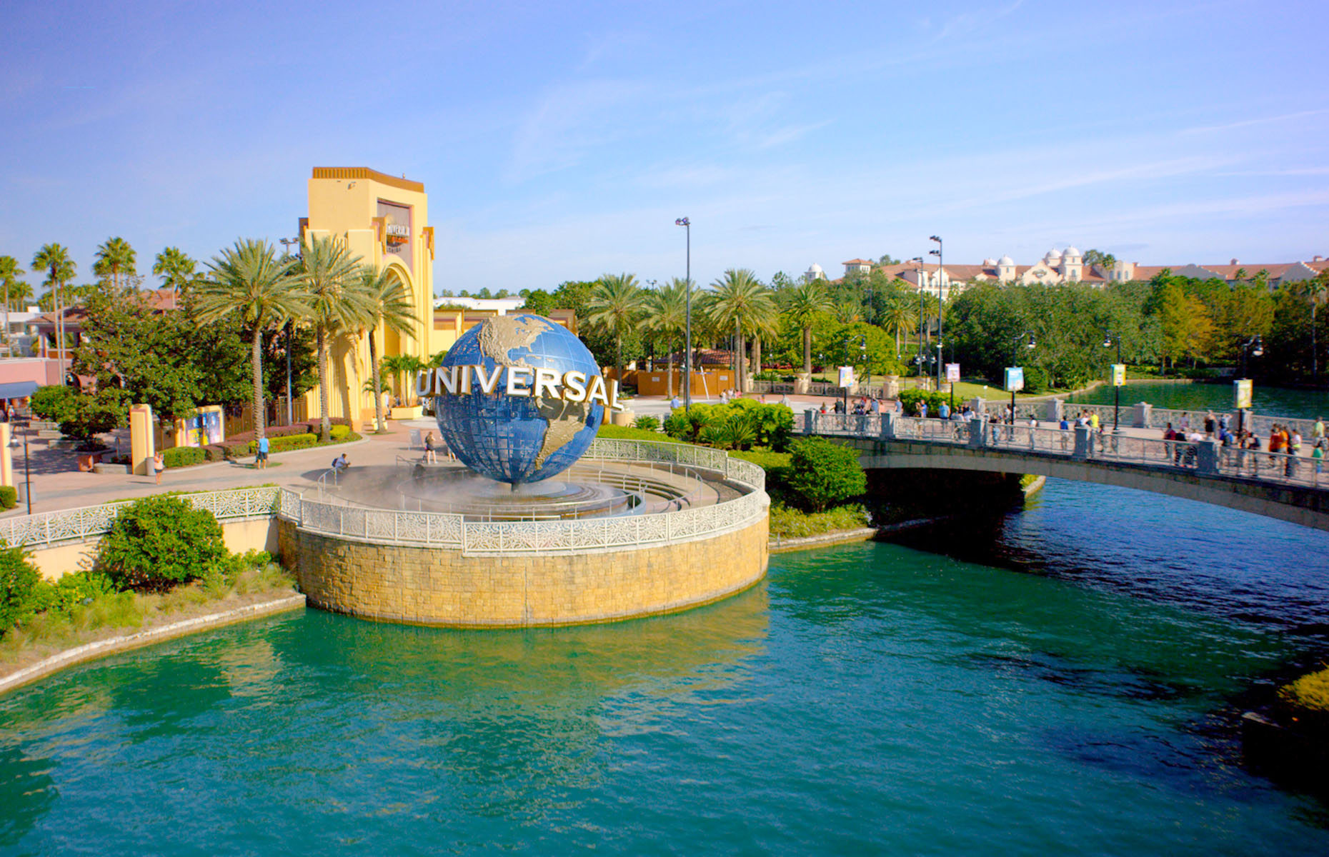 Universal Orlando Resort globe, Orlando, Florida (Image: Universal Orlando Resort)