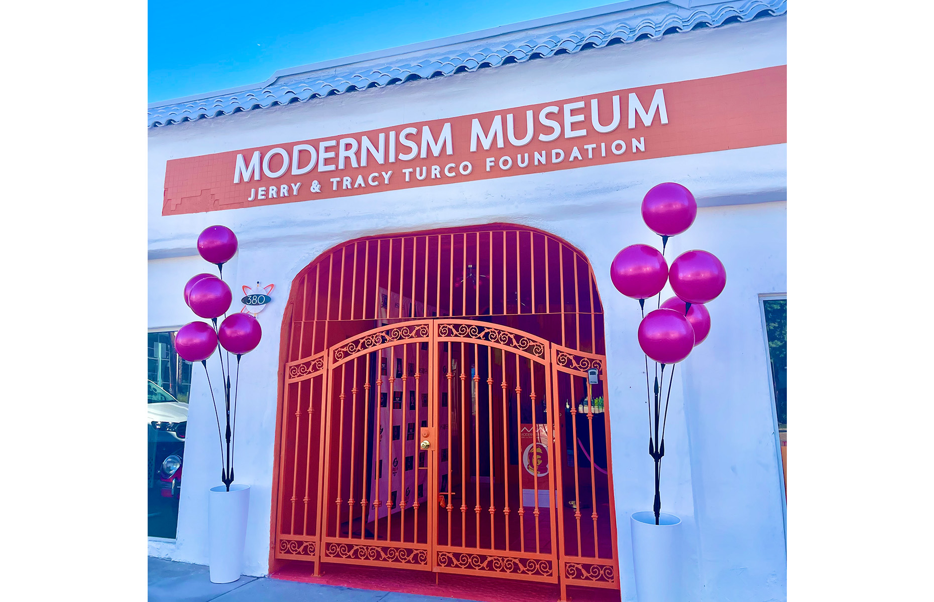 Exterior of the Palm Springs Modernism Museum, California. (Image: Zoey Goto)