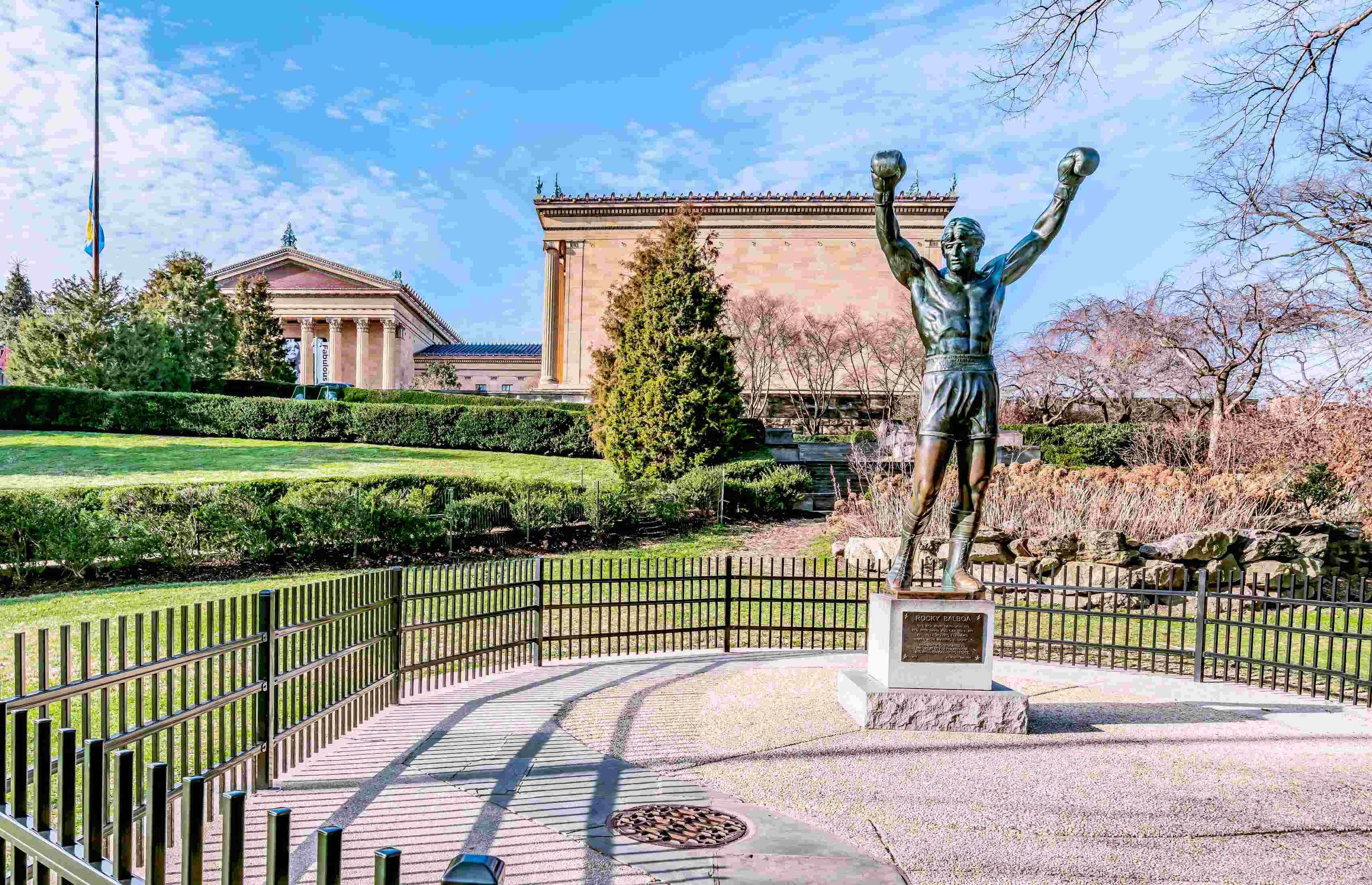 The Rocky statue, Philadelphia