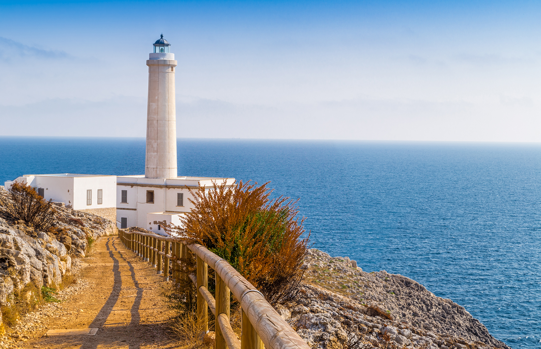 Punta Palascia Lighthouse, Puglia, Italy. (Image: Vivida Photo PC/Shutterstock)