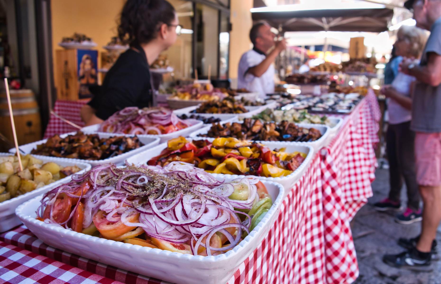 Mercato Del Capo outdoor market, Palermo (Image: Paolo Certo/Alamy Stock Photo)