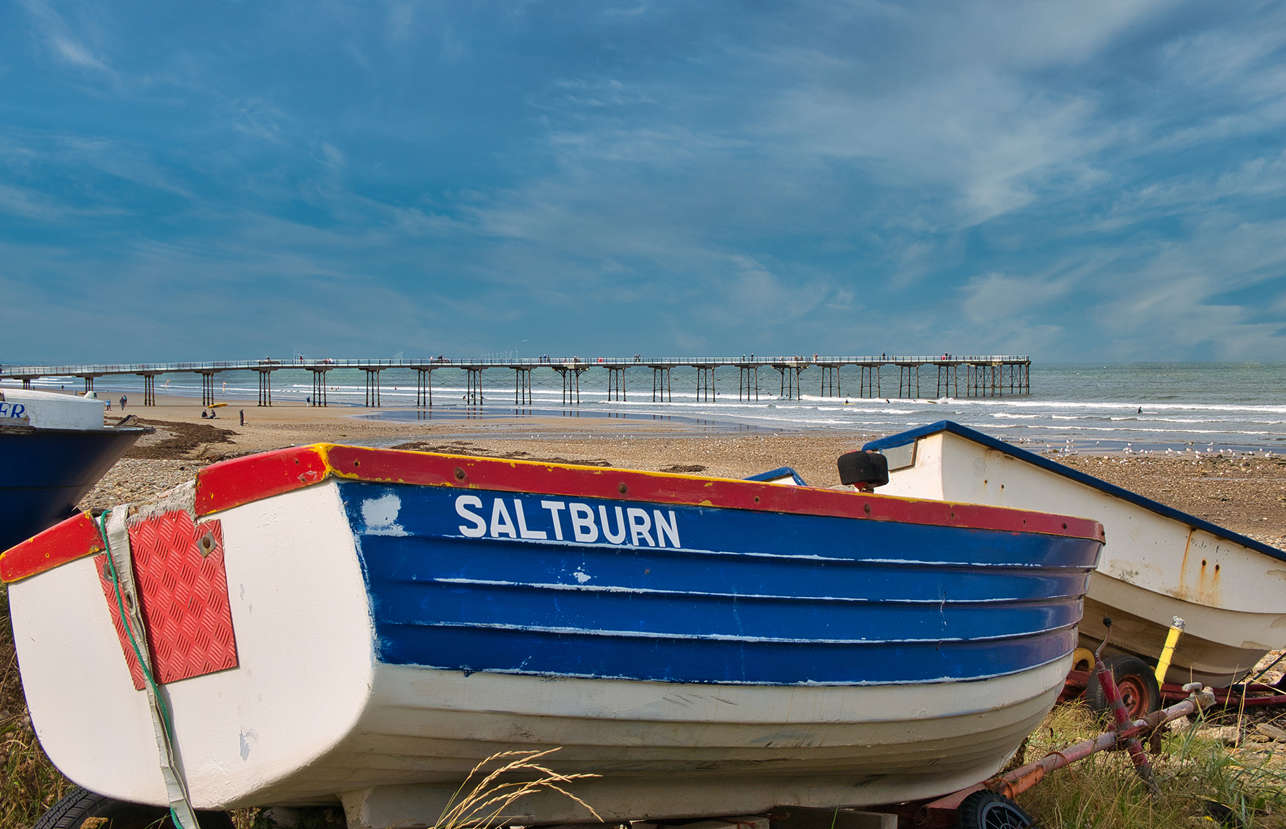 Saltburn beach, Saltburn-by-the-Sea, England. (Image: AlanMorris/Shutterstock)