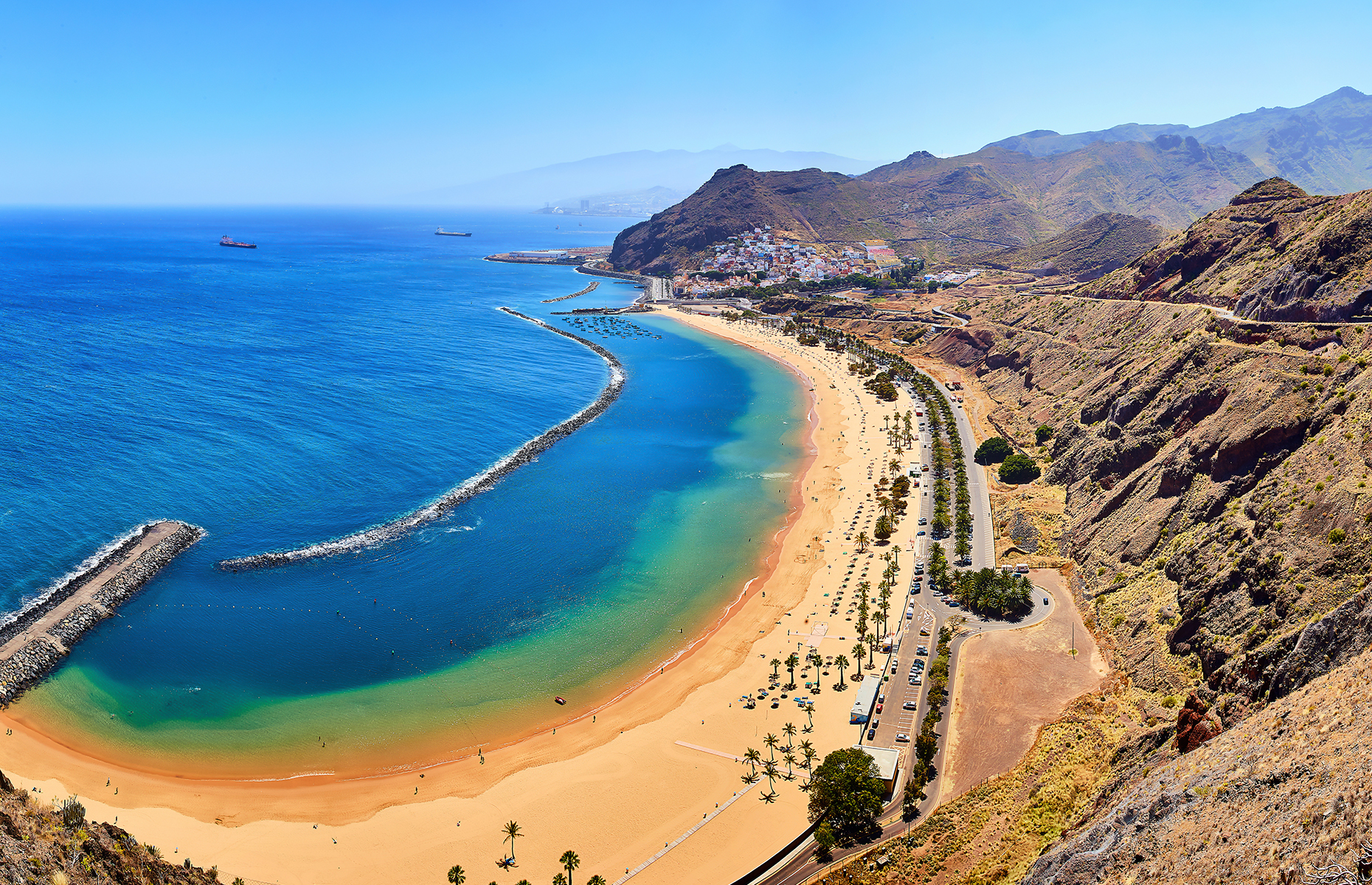Playa de las Teresitas, Santa Cruz, Tenerife. (Image: BONDART PHOTOGRAPHY/Shutterstock)