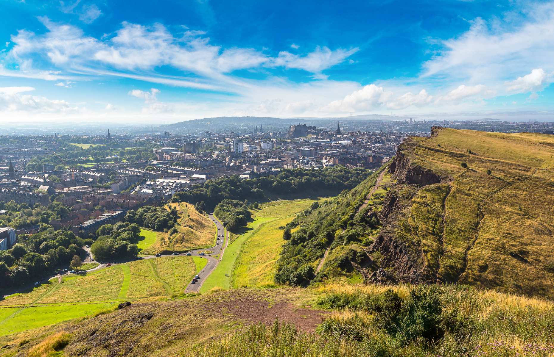 The view from the top of Arthur's Seat in Edinburgh (Image: Sergii Figurnyi/Shutterstock)