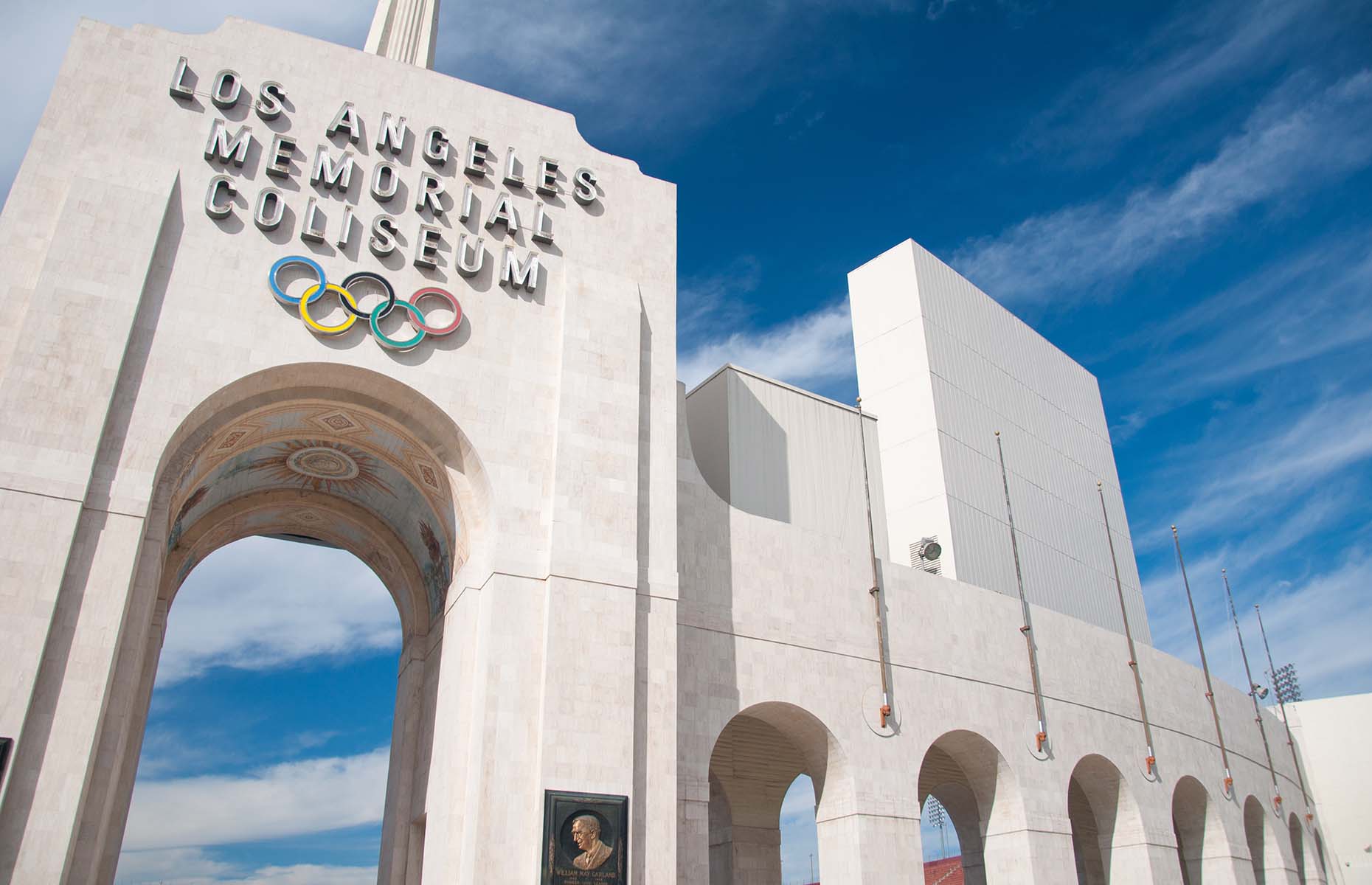 Los Angeles Memorial Coliseum, California. (Image: CHRISTIAN DE ARAUJO/Shutterstock)