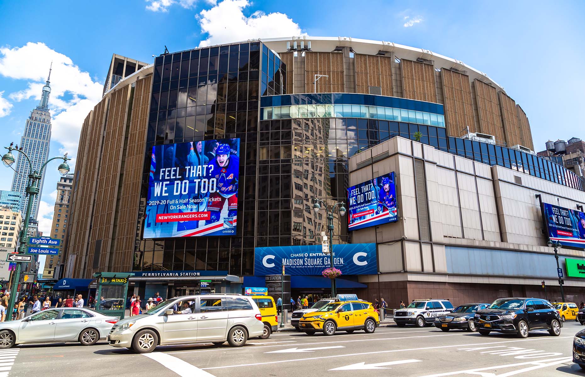 Madison Square Garden, New York. (Image: Sergii Figurnyi/Shutterstock)