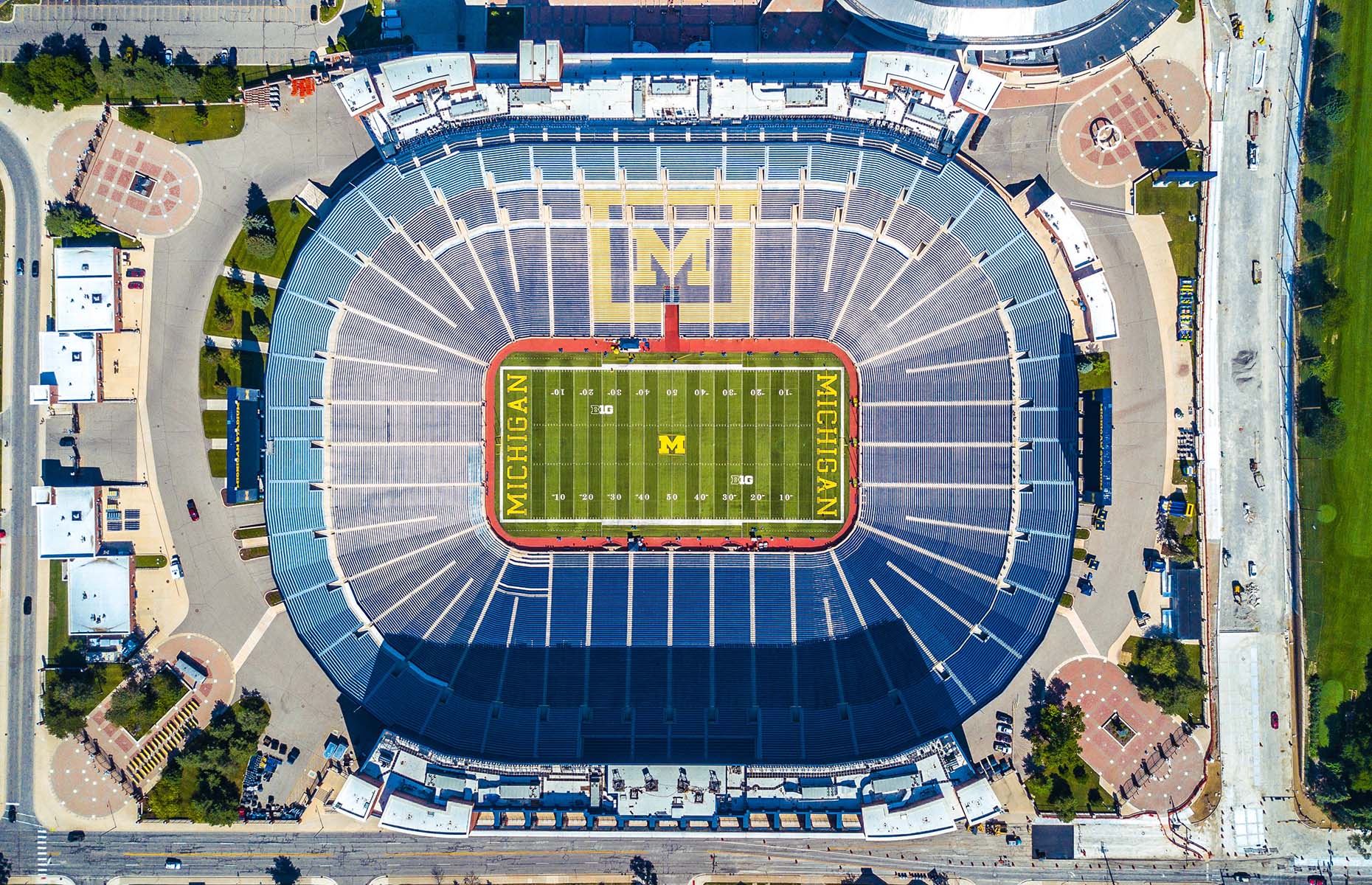 Michigan Stadium, Michigan. (Image: Alex Mertz/Unsplash/CC0)