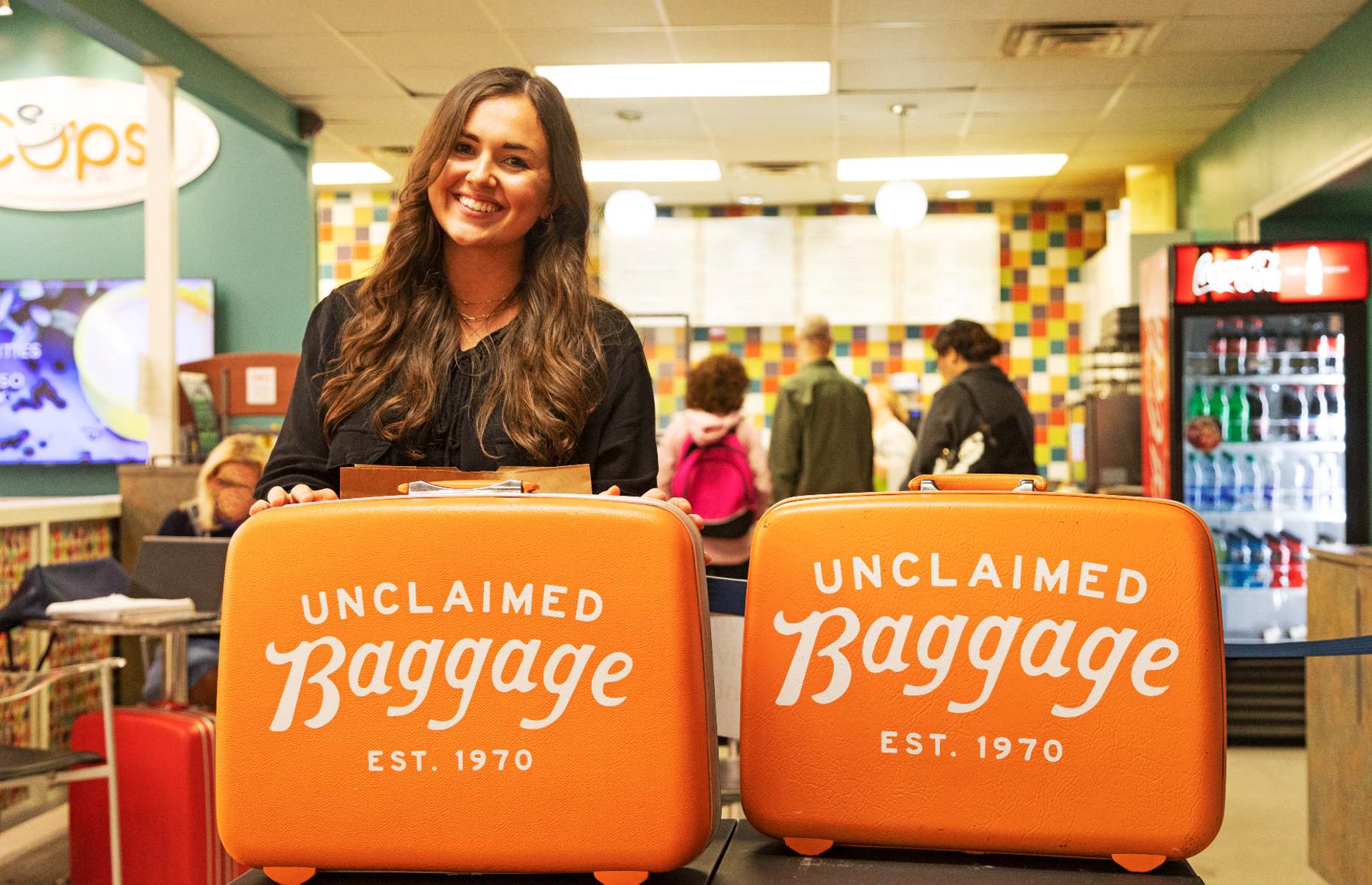 Sonni Hood at Unclaimed Baggage, Scottsboro, Alabama (Image: Stuart Forster)