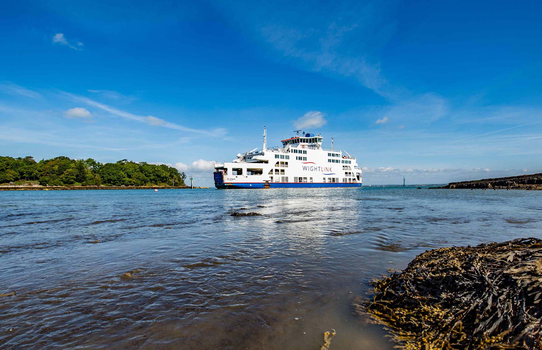 Wightlink ferry to Isle of Wight (Image: Courtesy of Wightlink)