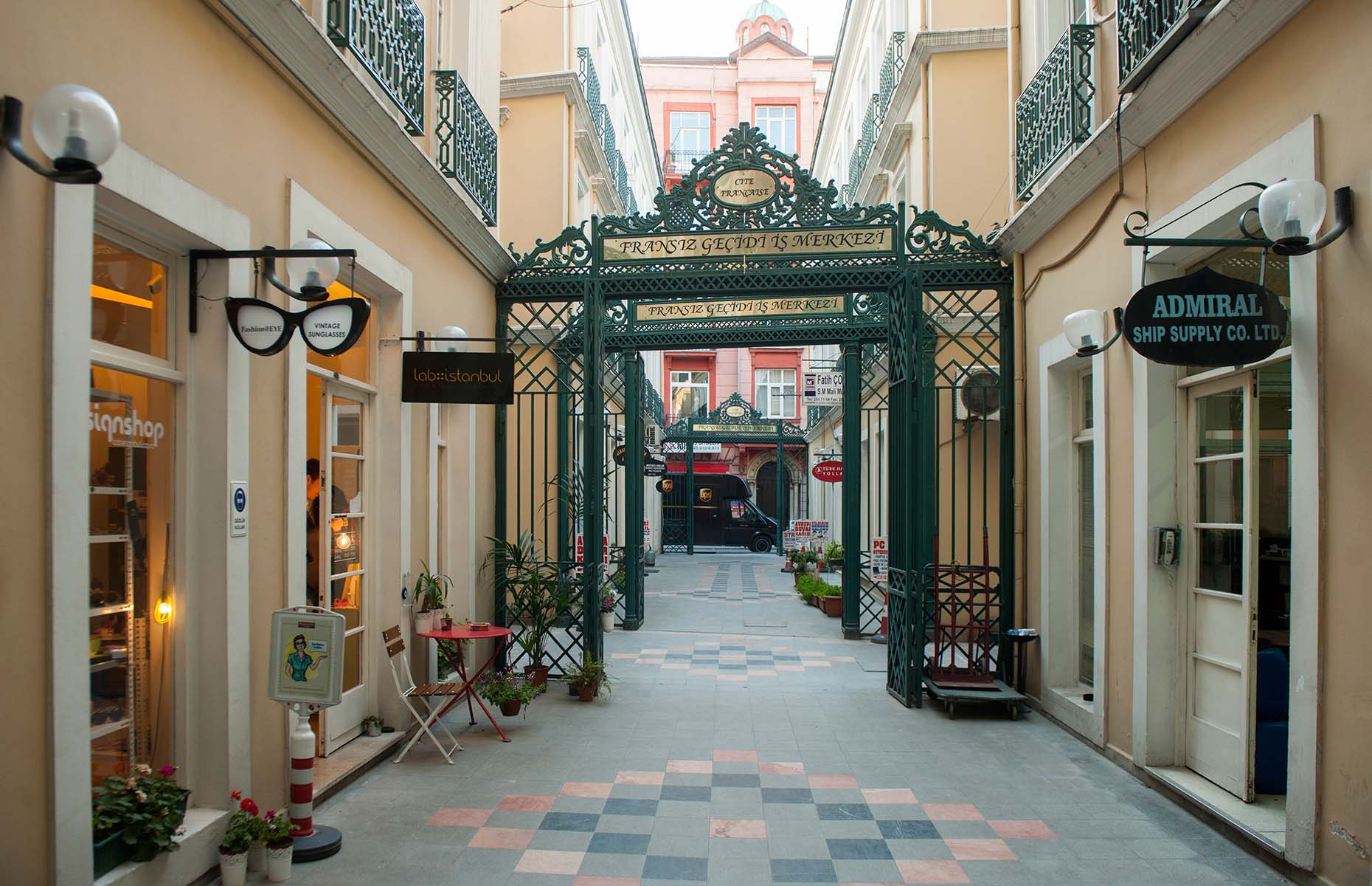 French Arcade in Istanbul (Image: Hackenberg-Photo-Cologne/Alamy Stock Photo)