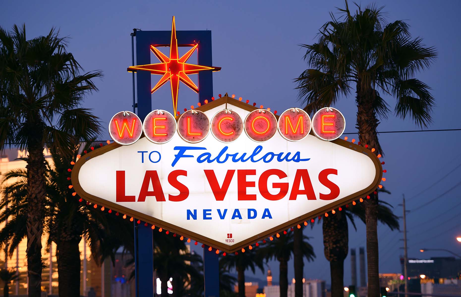 Welcome to Fabulous Las Vegas sign (Image: Sam Morris/Las Vegas News Bureaeu)