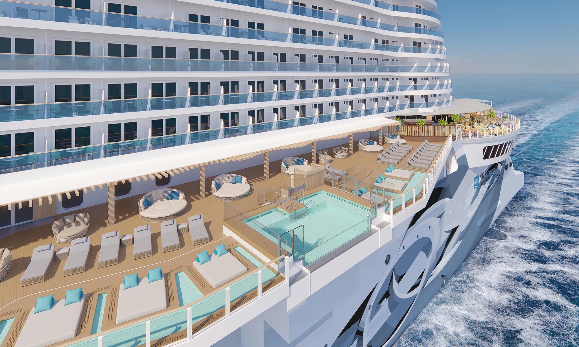 Ocean Boulevard on Norwegian Prima (Image: Courtesy of NCL)