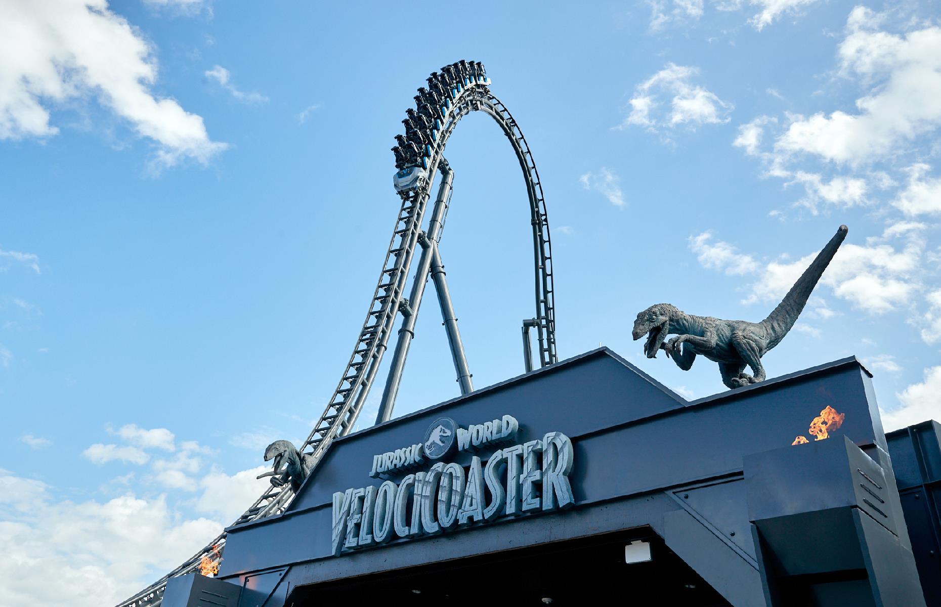 VelociCoaster at Universal's Islands of Adventure in Orlando (Image: Courtesy of Universal Orlando Resort)