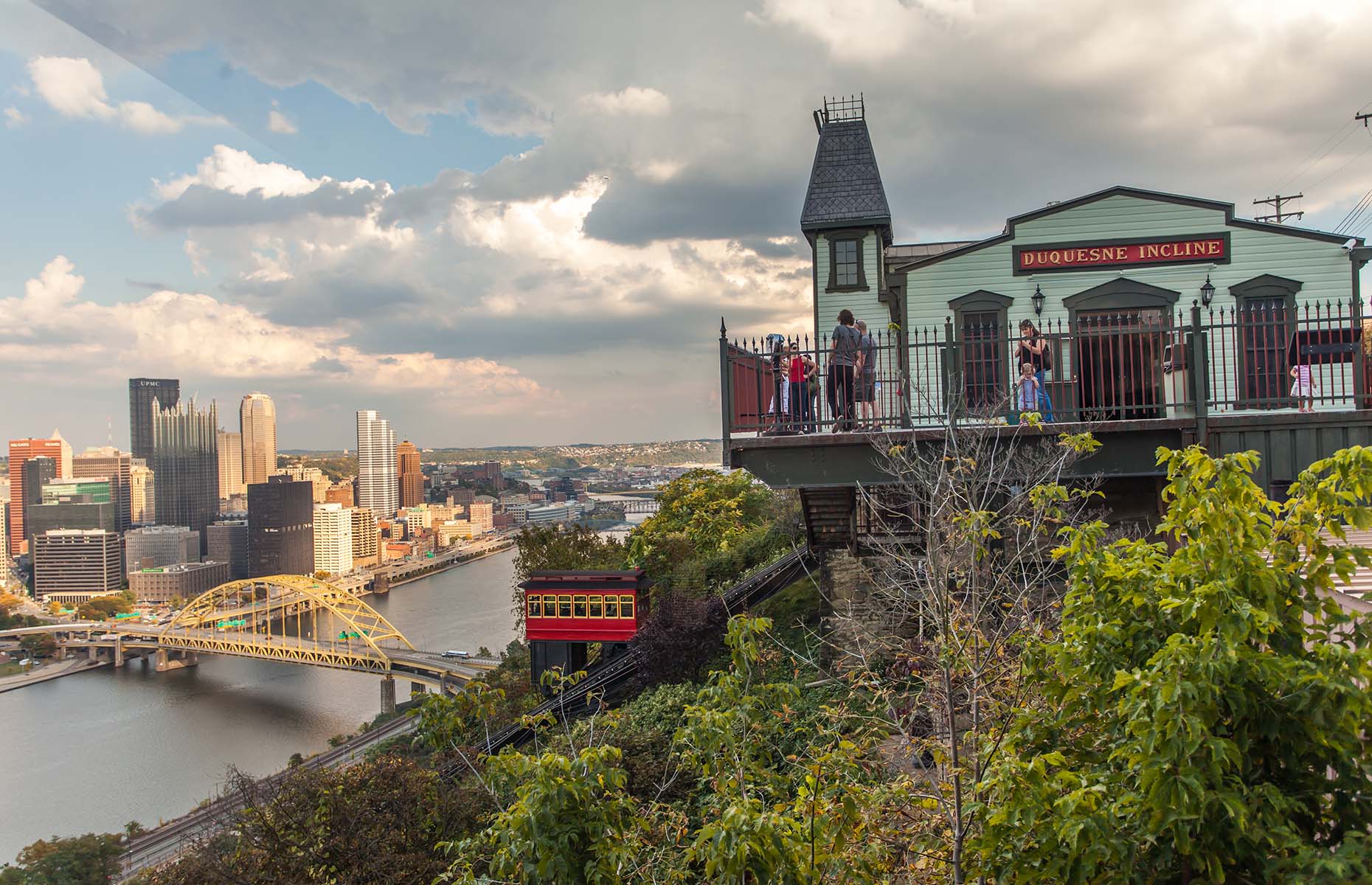 Duquesne Incline in Pittsburgh (Image: Visit Pittsburgh)