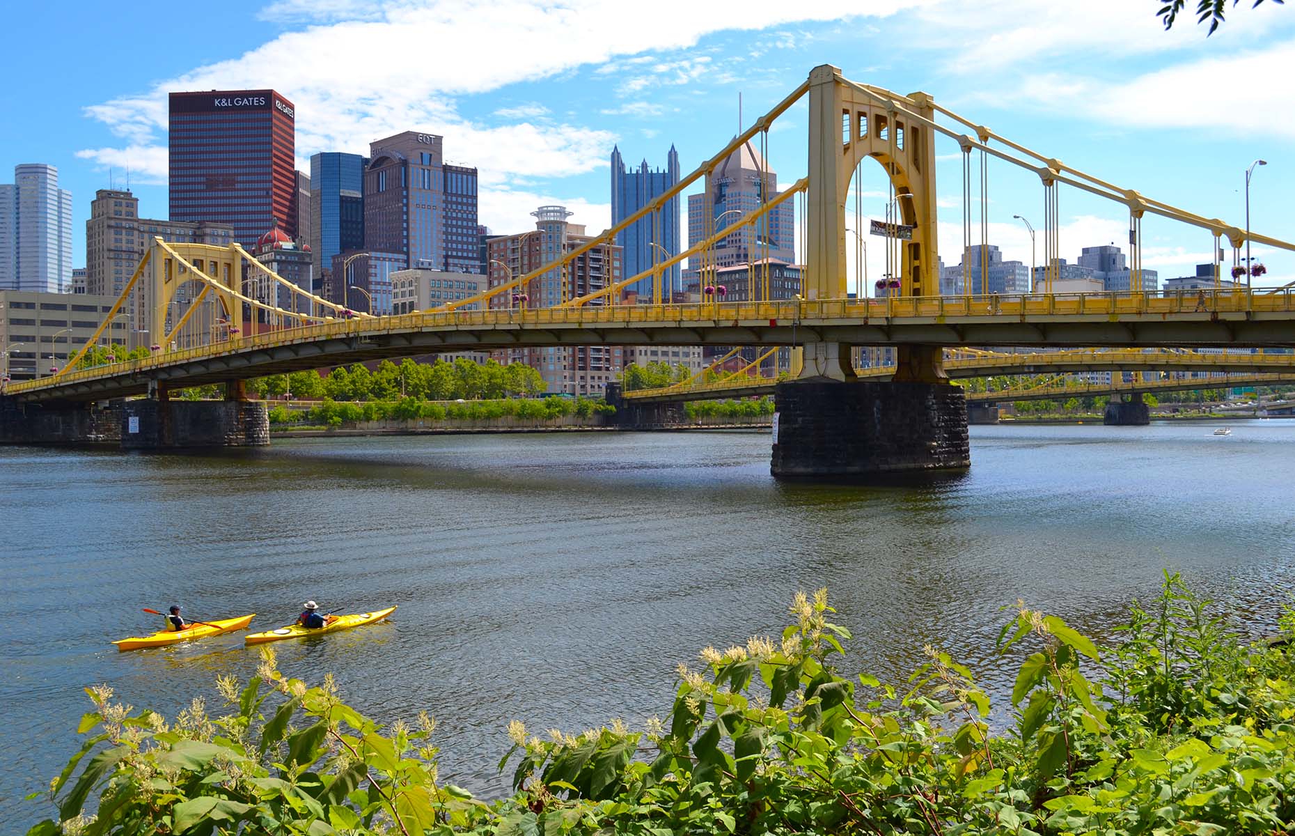 Kayaking in Pittsburgh (Image: Visit Pittsburgh)