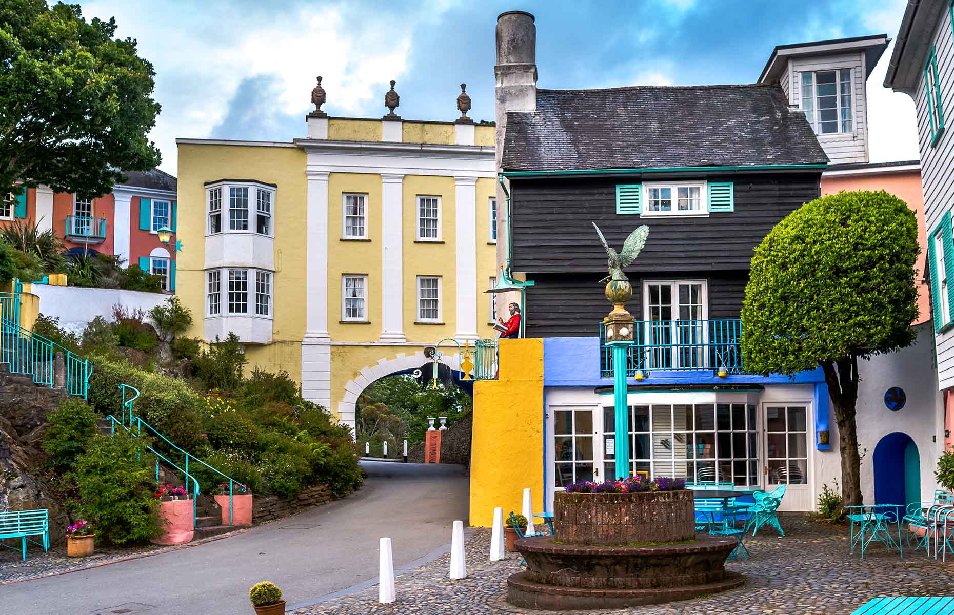 Street in Portmeirion (Image: Edward Haylan/Shutterstock)