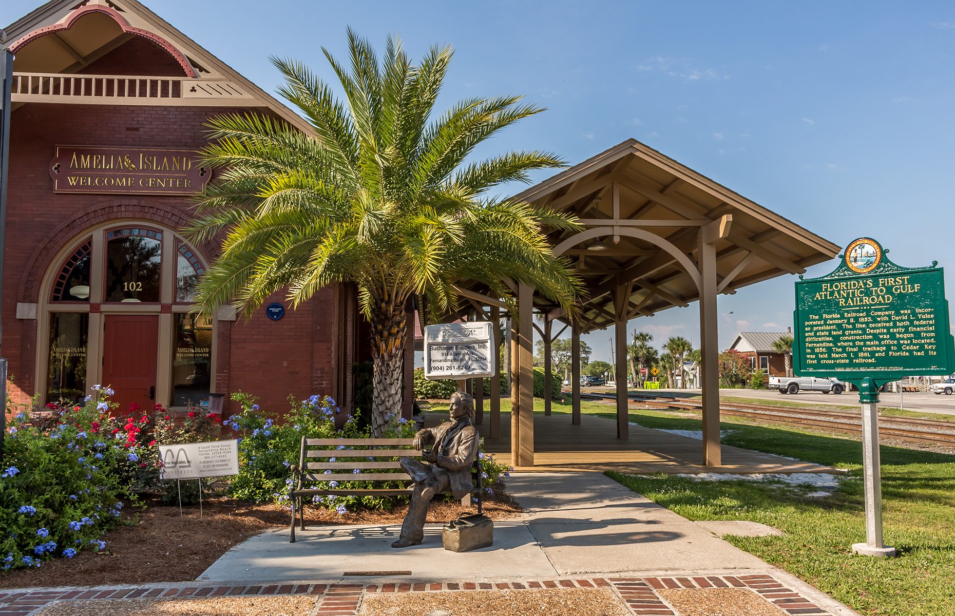 Welcome Centre, Amelia Island, Florida. (Image: Amelia Island Tourist Development Council)