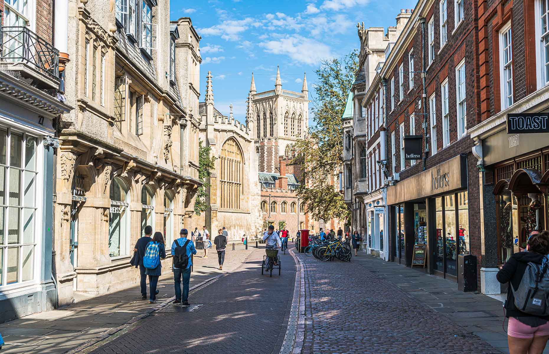 Cambridge street scene (Image: gowithstock/Shutterstock)