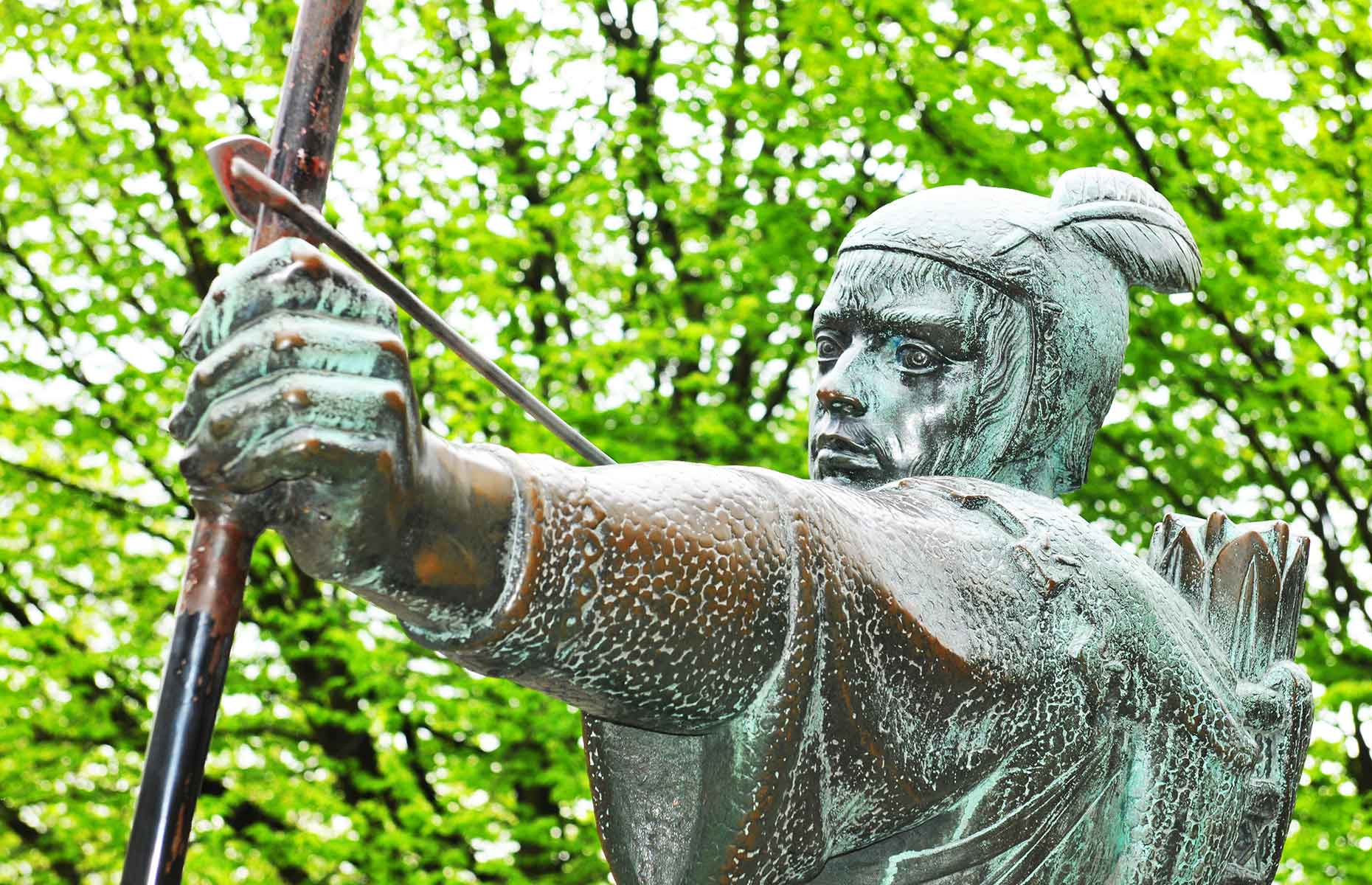 Robin Hood statue (Image credit: Lucian Milasan/Shutterstock)