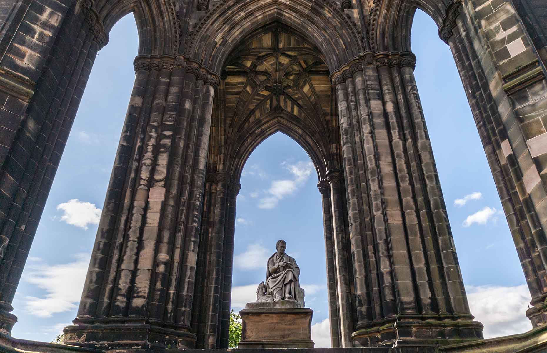 Sir Walter Scott statue (Image: Claudine Van Massenhove/Shutterstock)