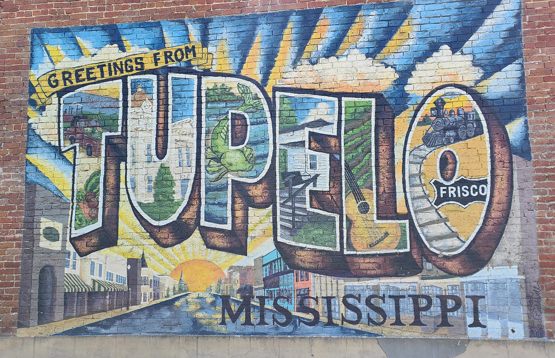 Tupelo sign, Tupelo, Mississippi: (Image: James Draven, shot with Oppo Find X5 Pro)