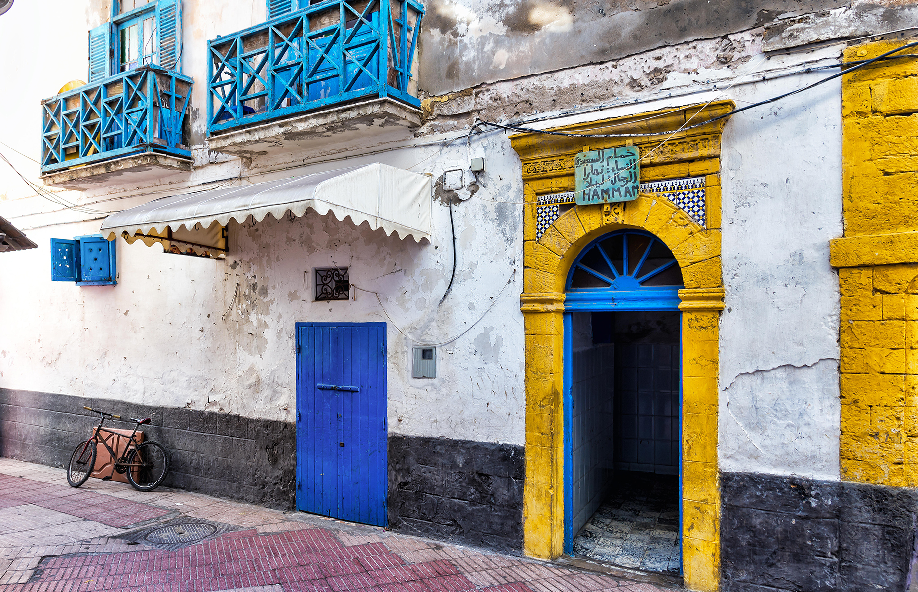 Hammam in Essaouira, Morocco. 