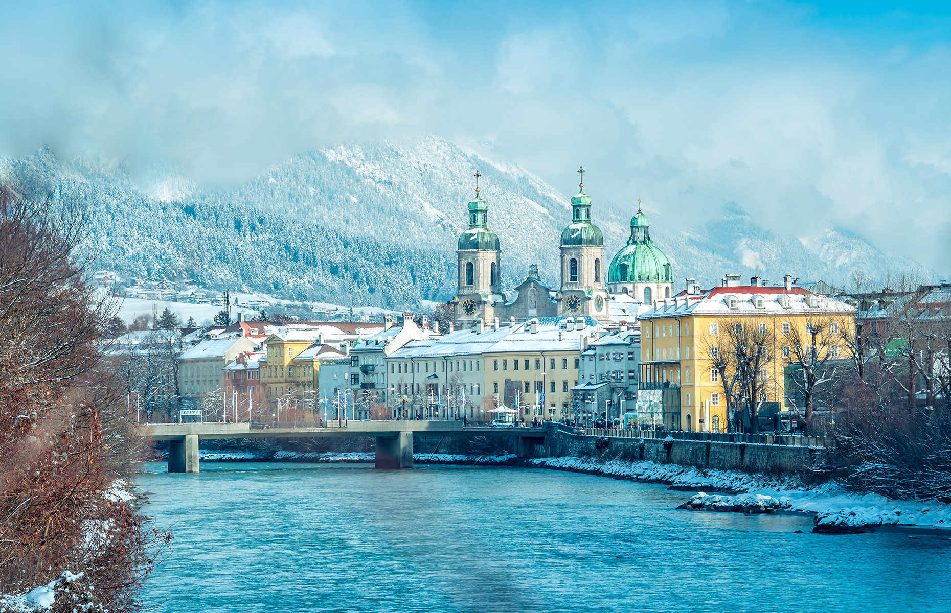 Innsbruck in Winter (Image: A Rosara/Unsplash)