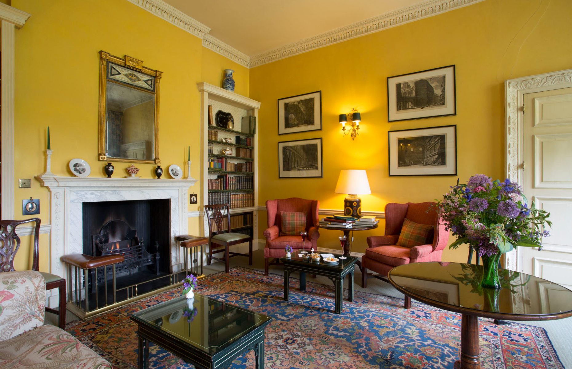 Library (Image: Courtesy of Middlethorpe Hall)