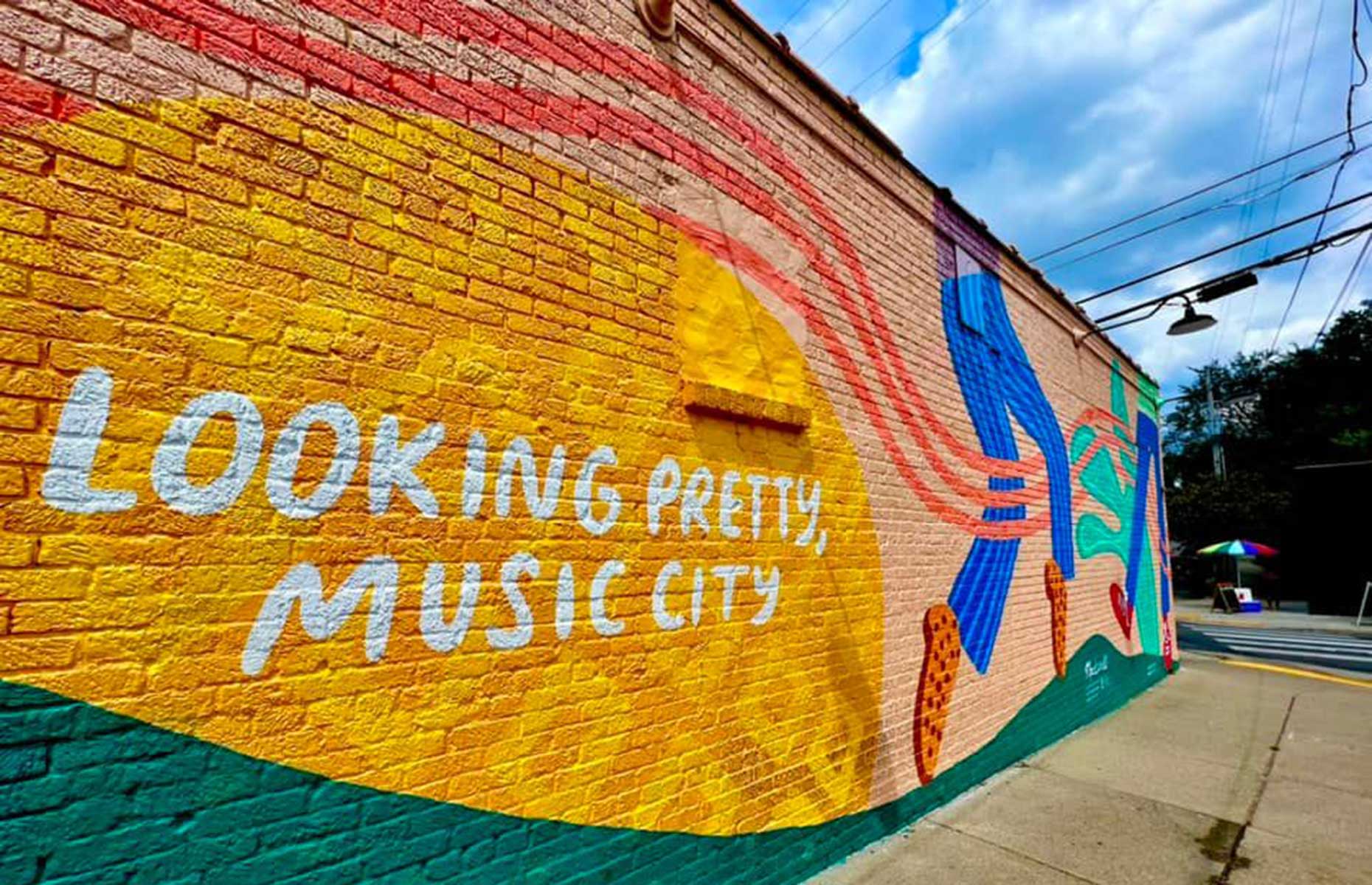 Nashville art mural, 12South (Image credit: Aimee White)