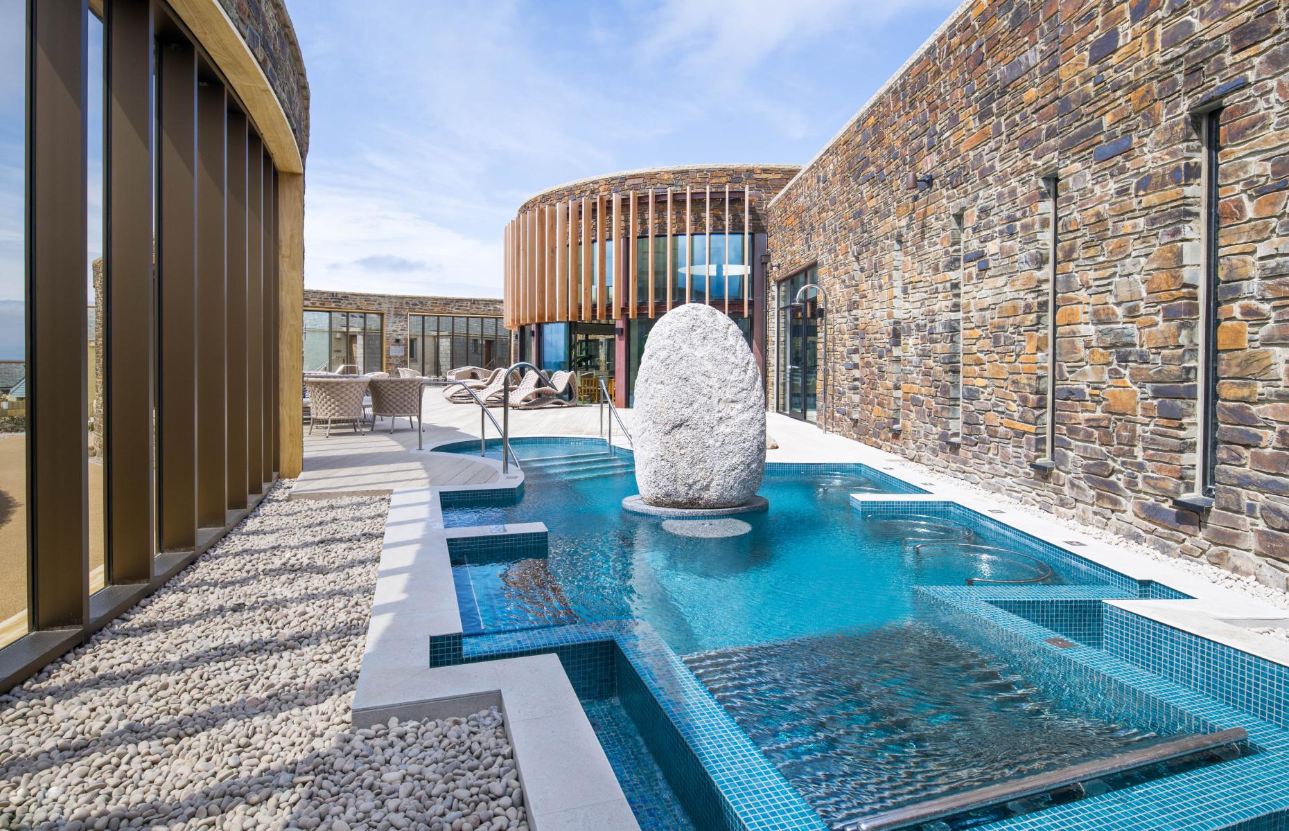 Outdoor Aqua Club The Headland (Image: The Headland Hotel and Spa)