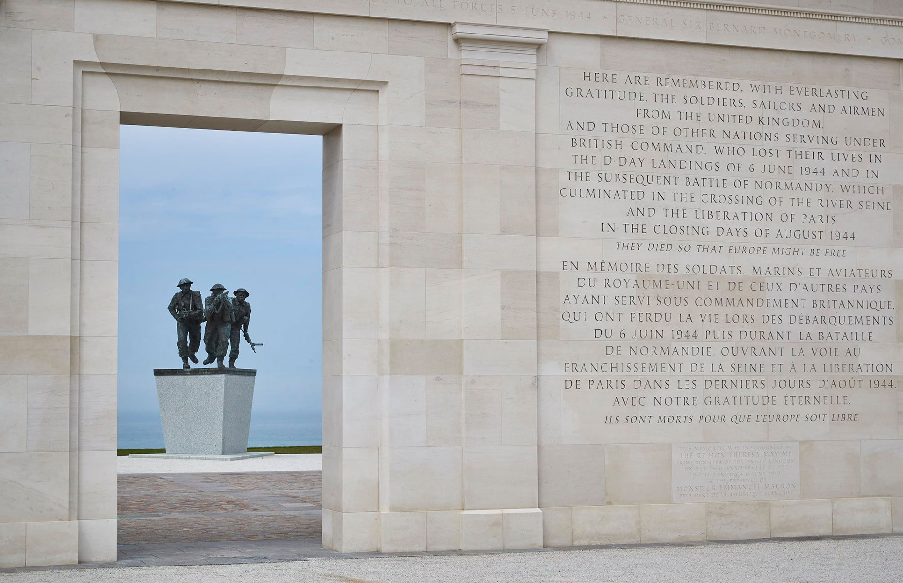 British Normandy Memorial (Image: British Normandy Memorial/Facebook)