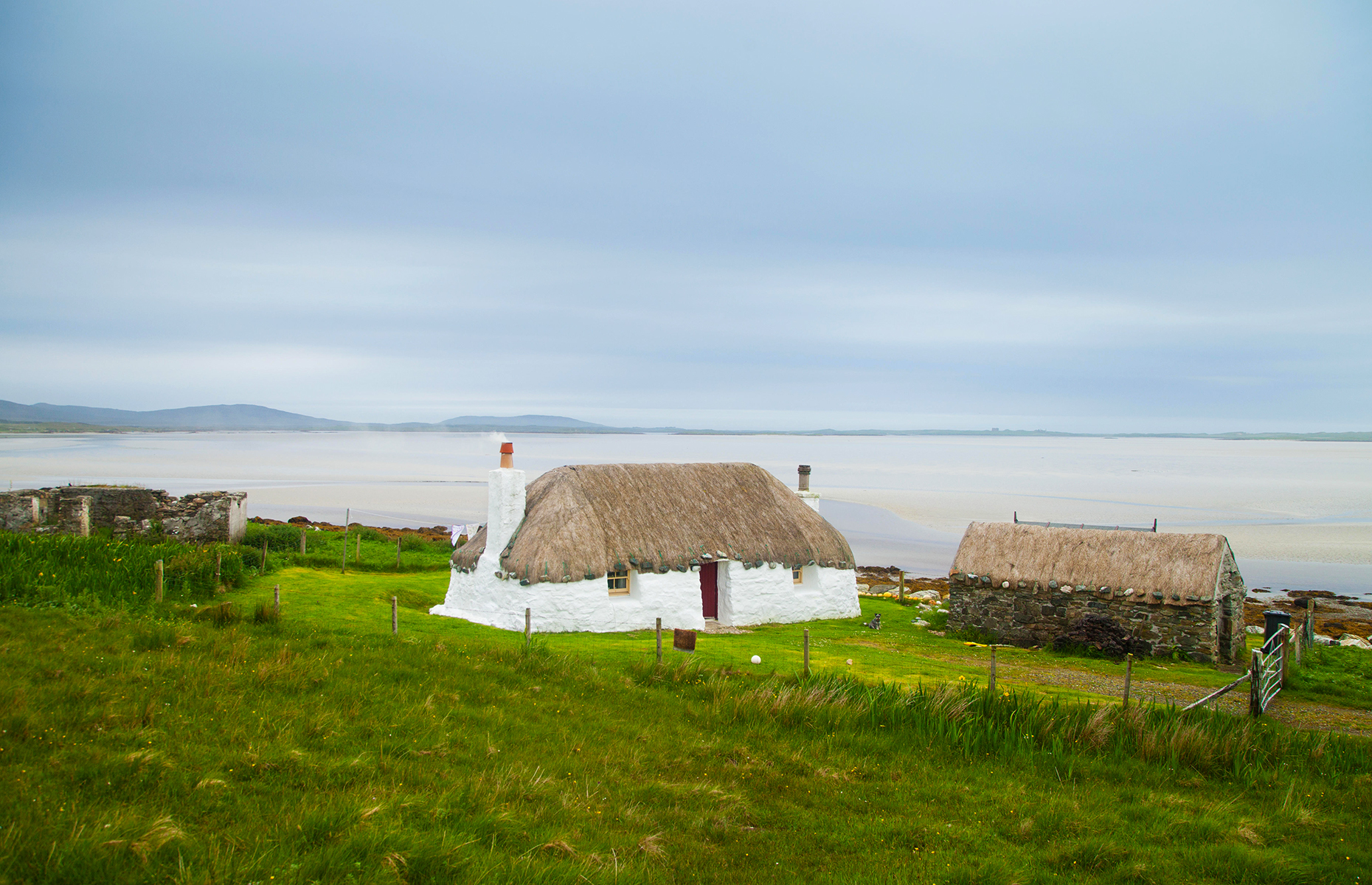 Struan Cottage, North Uist (Image: Richard Newton/Alamy)